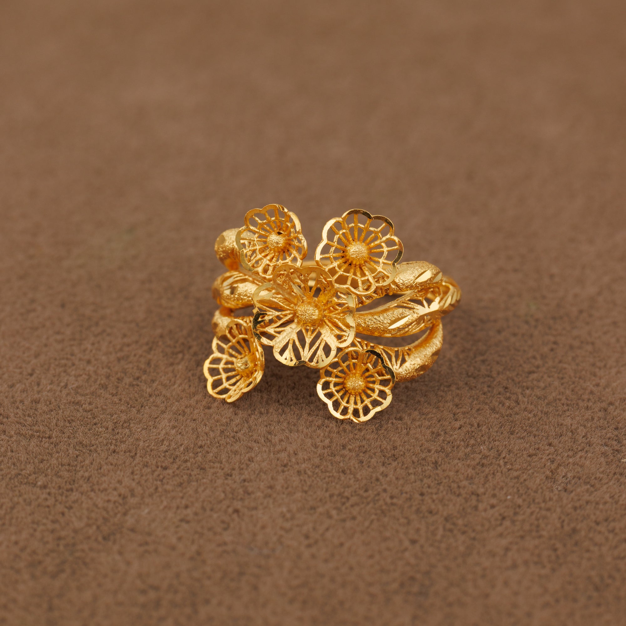 3D RP Rings (D236) - Silver 925 & Gold Plated