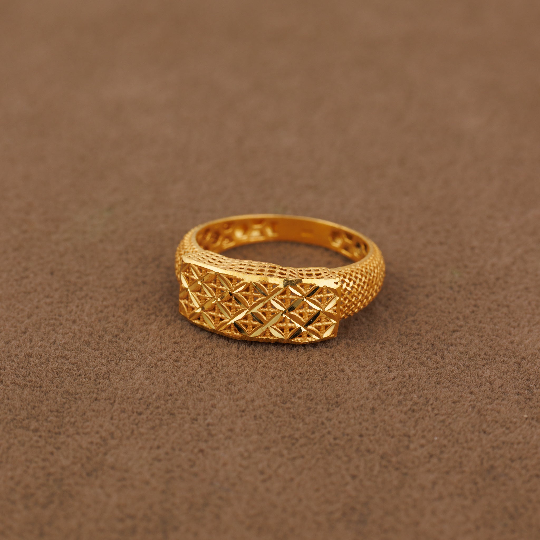 3D RP Rings (D254) - Silver 925 & Gold Plated