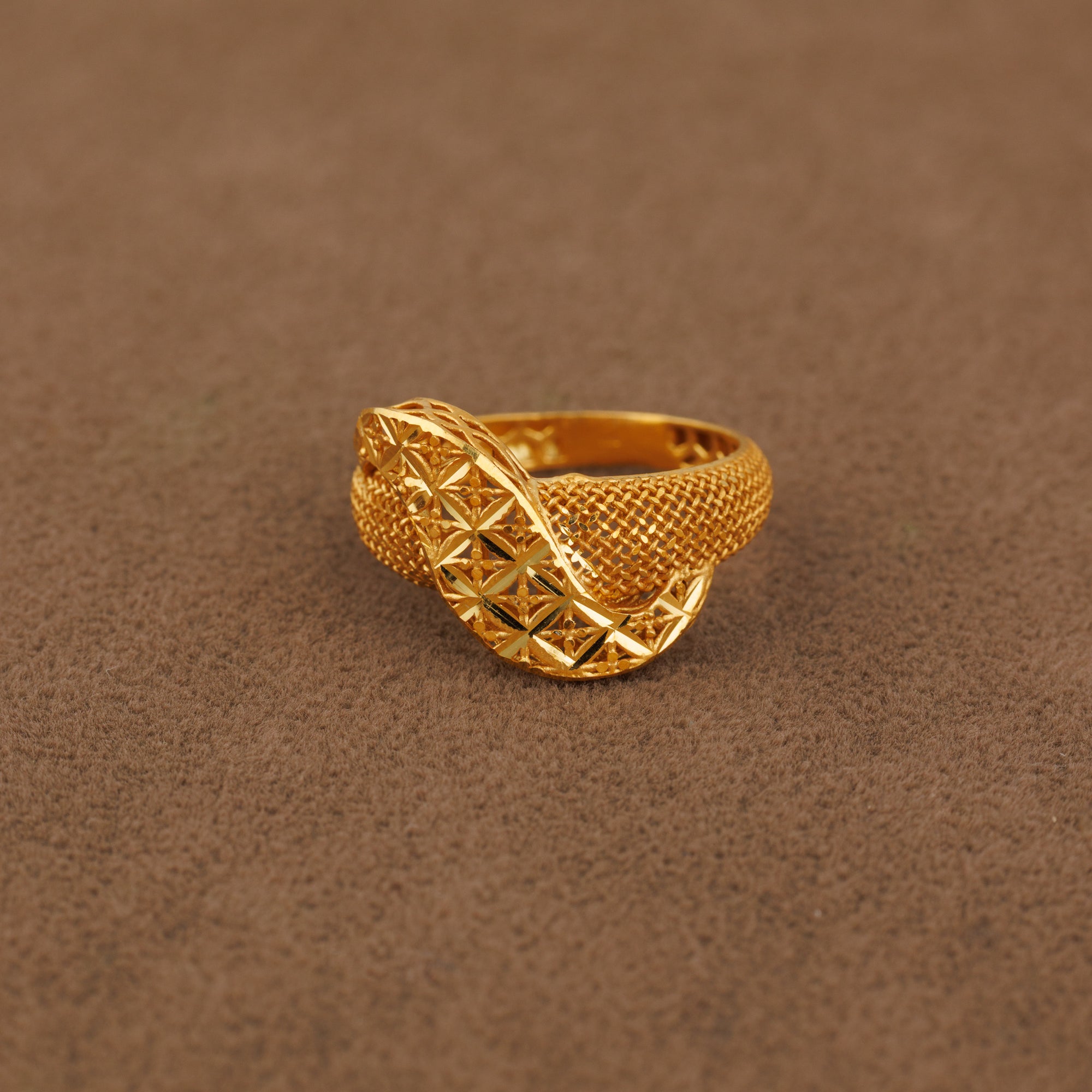 3D RP Rings (D253) - Silver 925 & Gold Plated