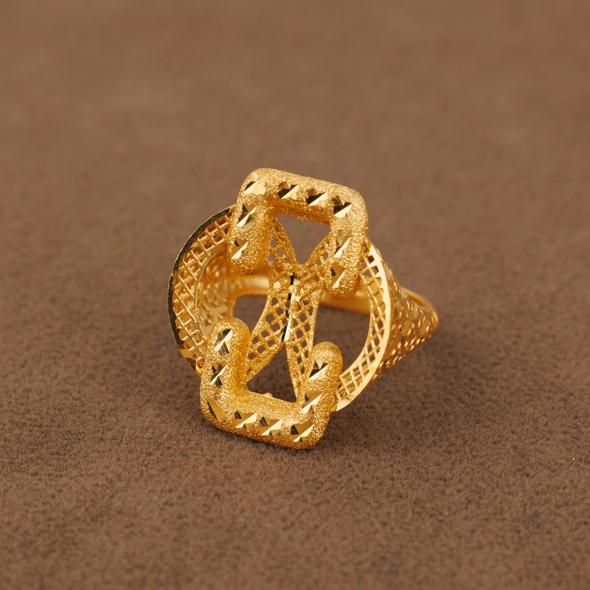 3D RP Rings (D231) - Silver 925 & Gold Plated