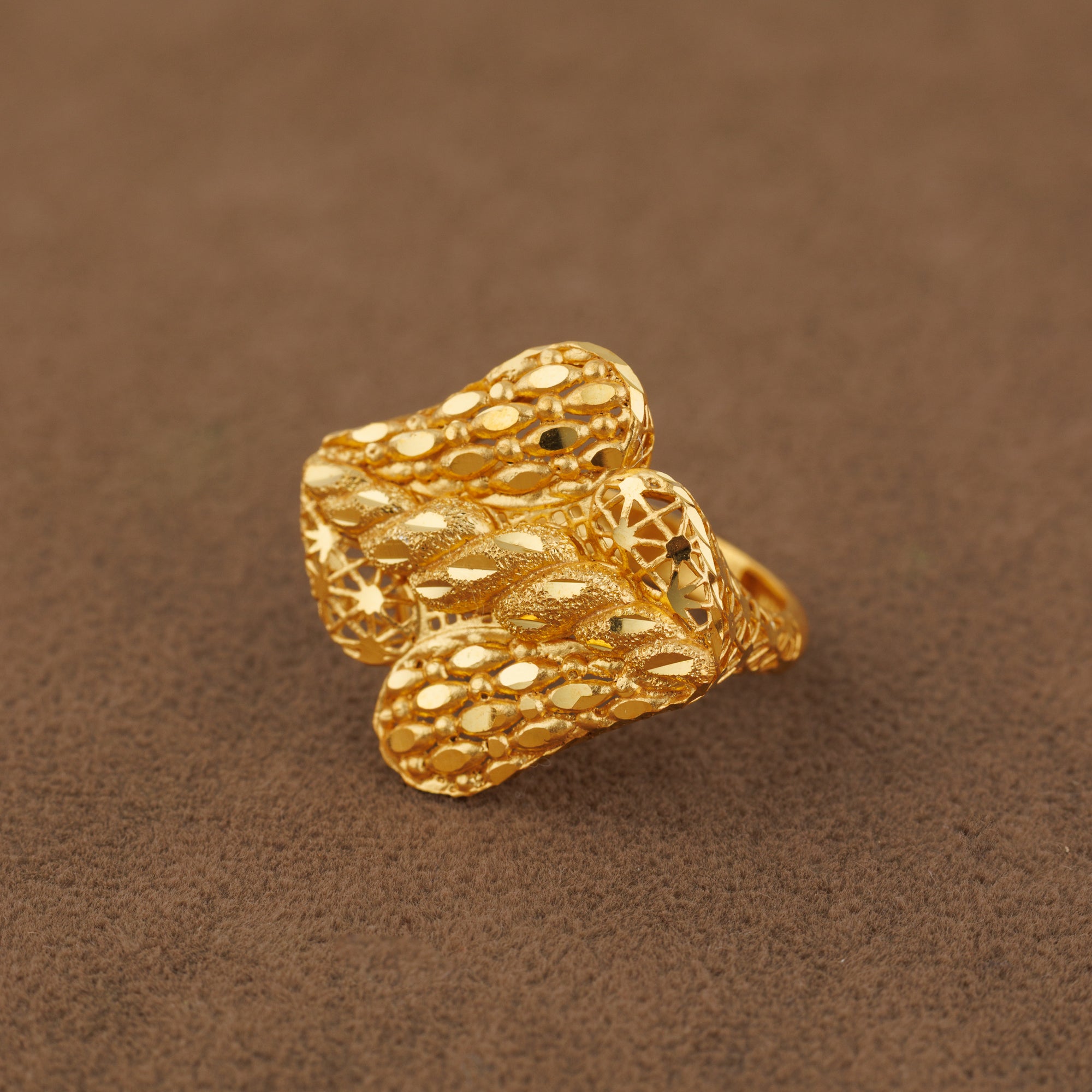 3D RP Rings (D23) - Silver 925 & Gold Plated