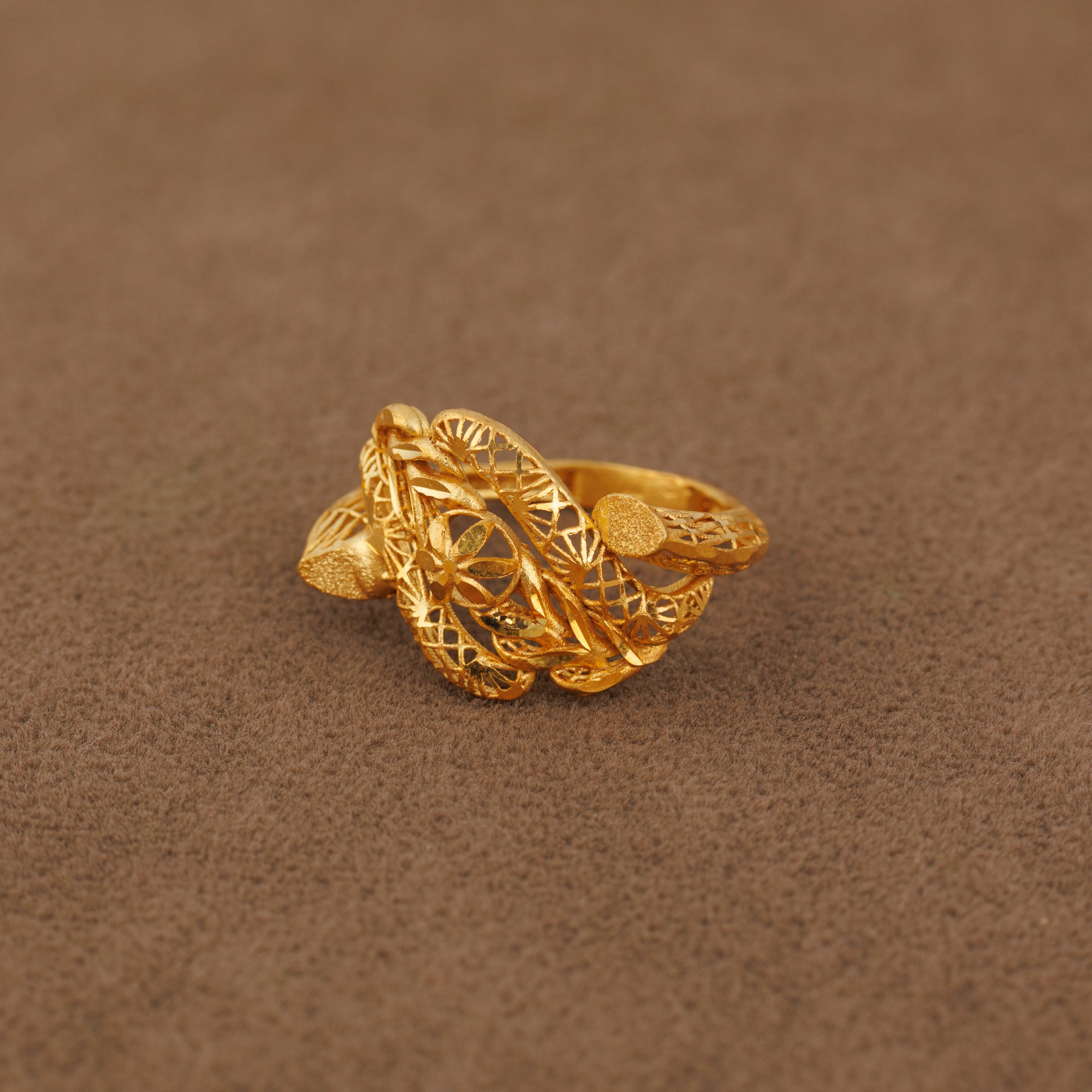 3D RP Rings (D245) - Silver 925 & Gold Plated