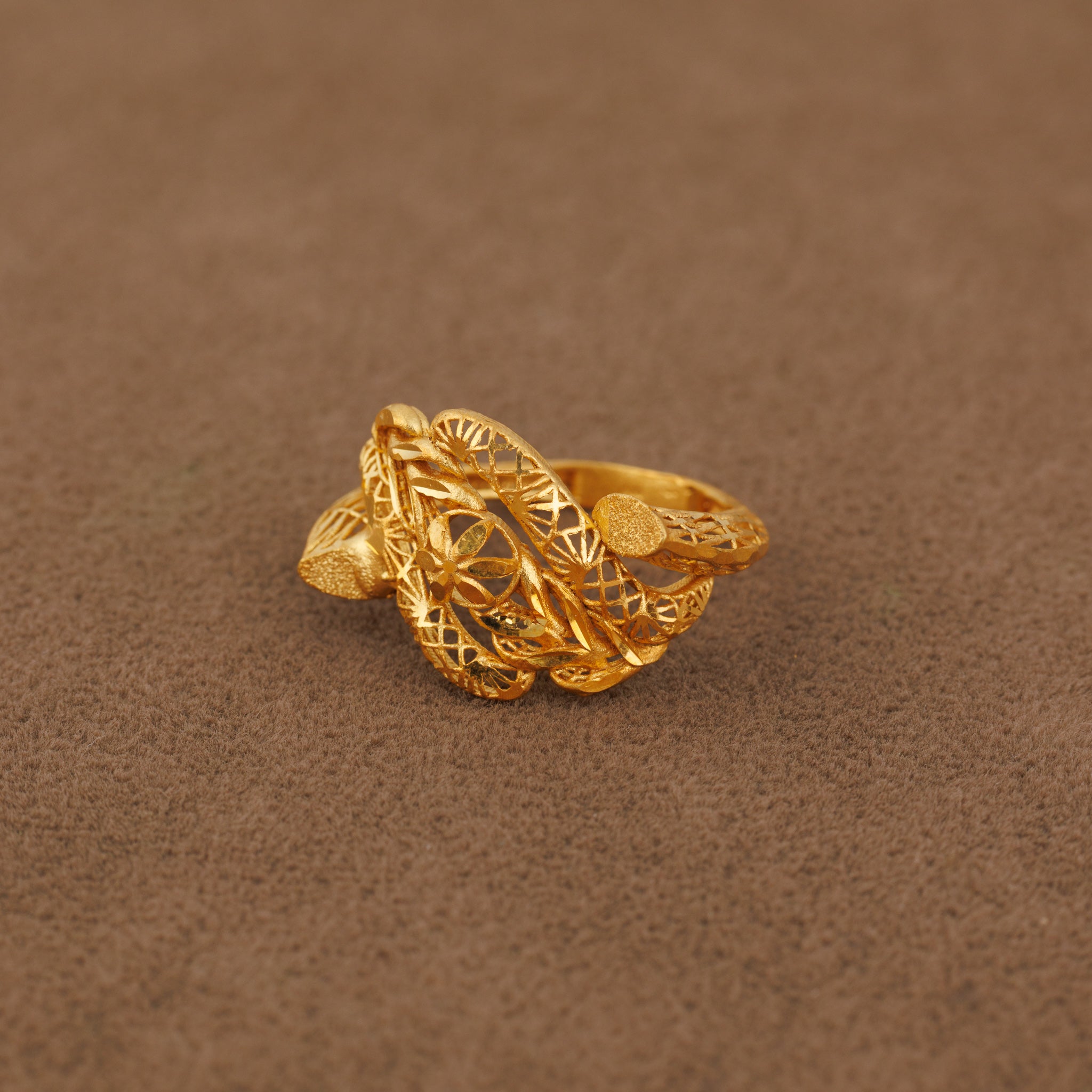 3D RP Rings (D245) - Silver 925 & Gold Plated