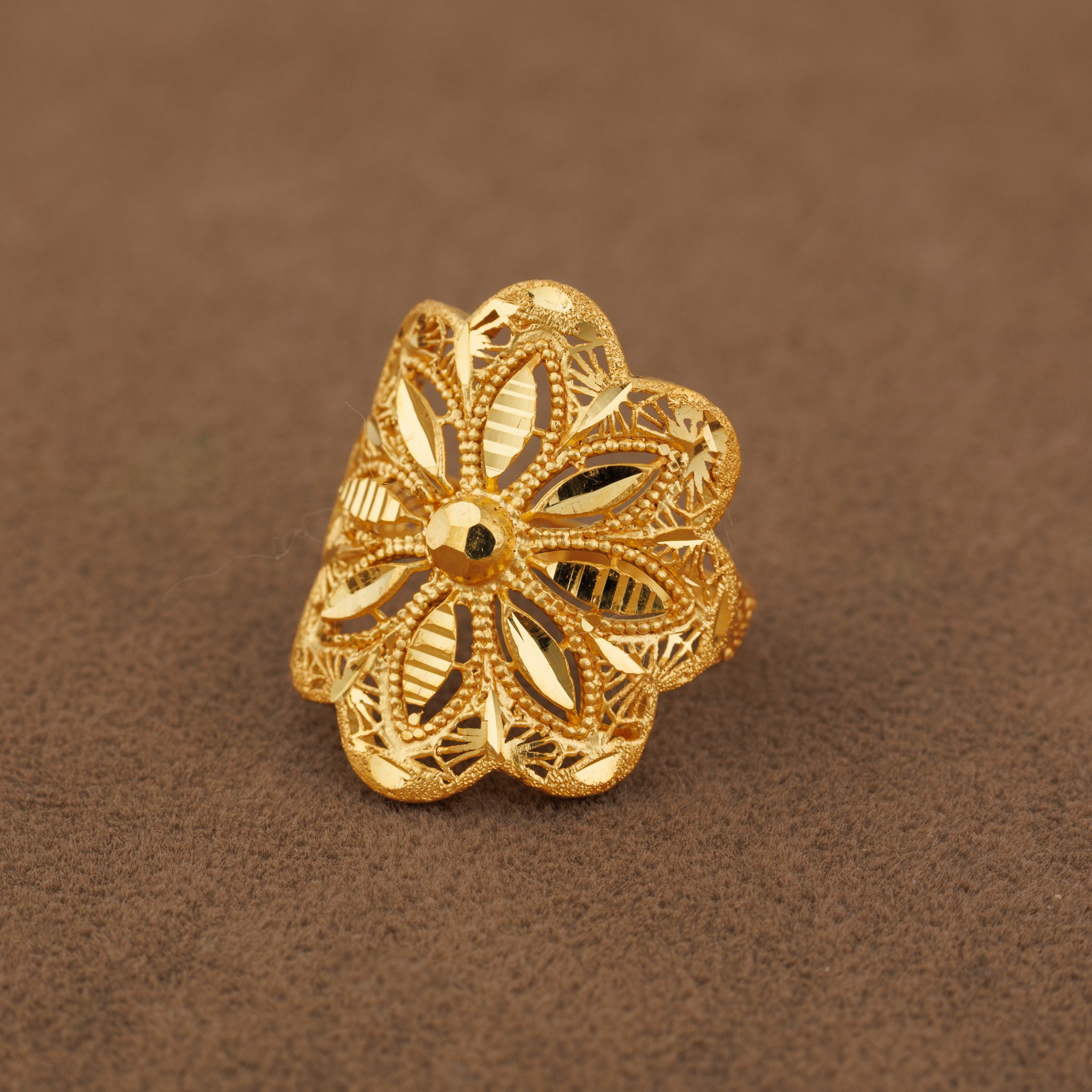 3D RP Rings (D238) - Silver 925 & Gold Plated