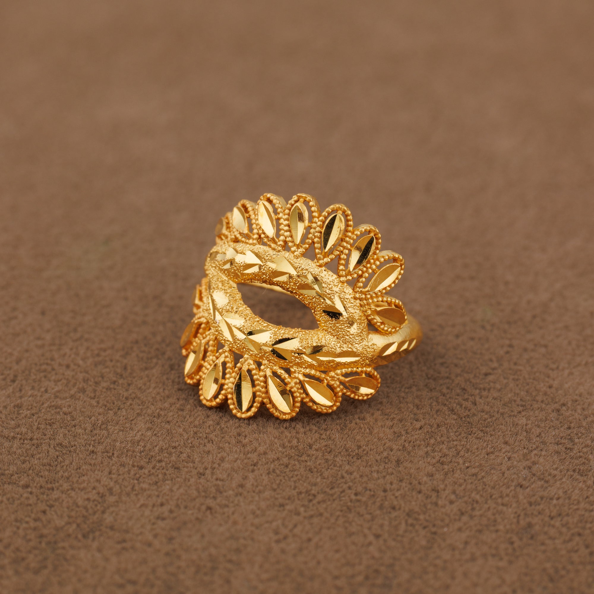 3D RP Rings (D243) - Silver 925 & Gold Plated