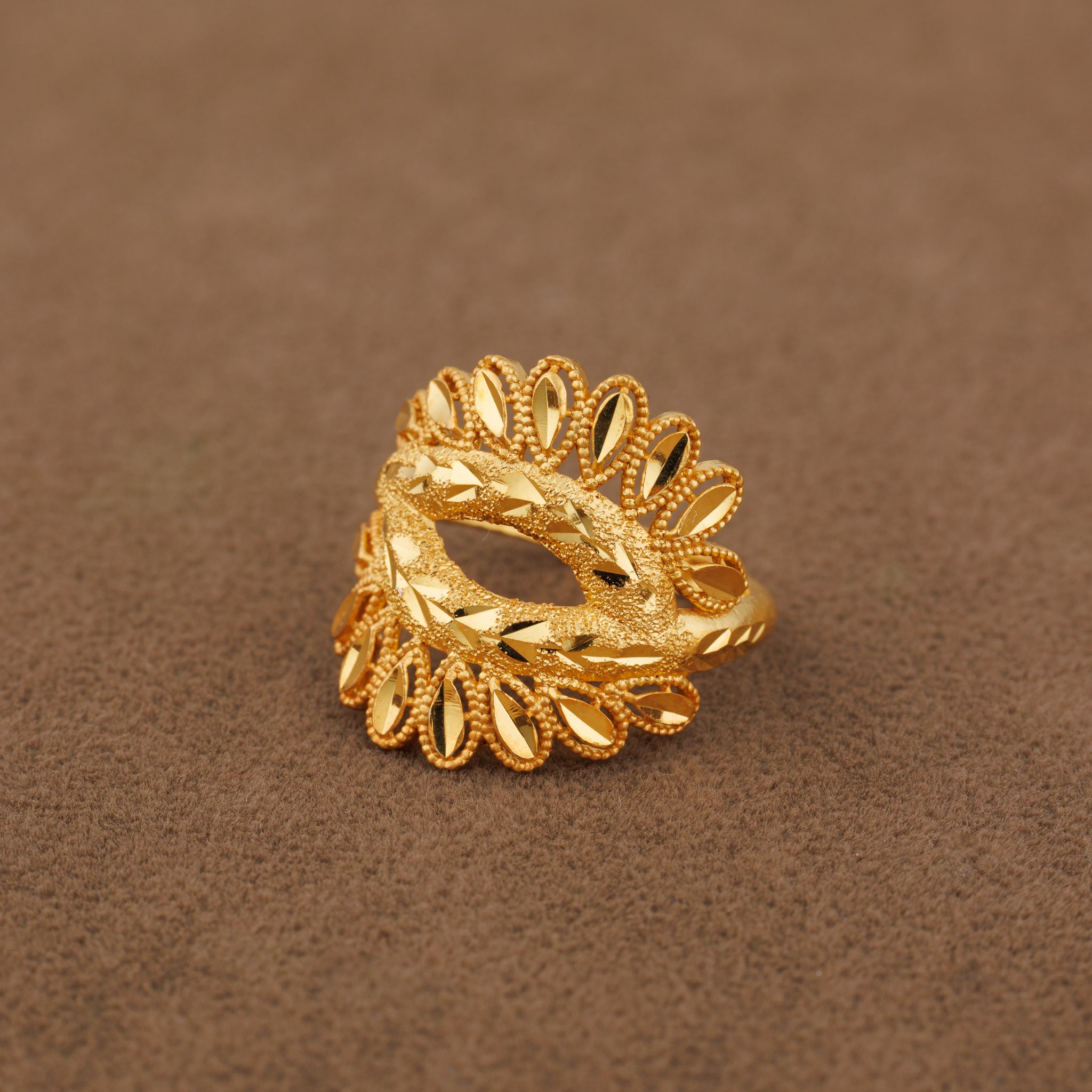 3D RP Rings (D243) - Silver 925 & Gold Plated
