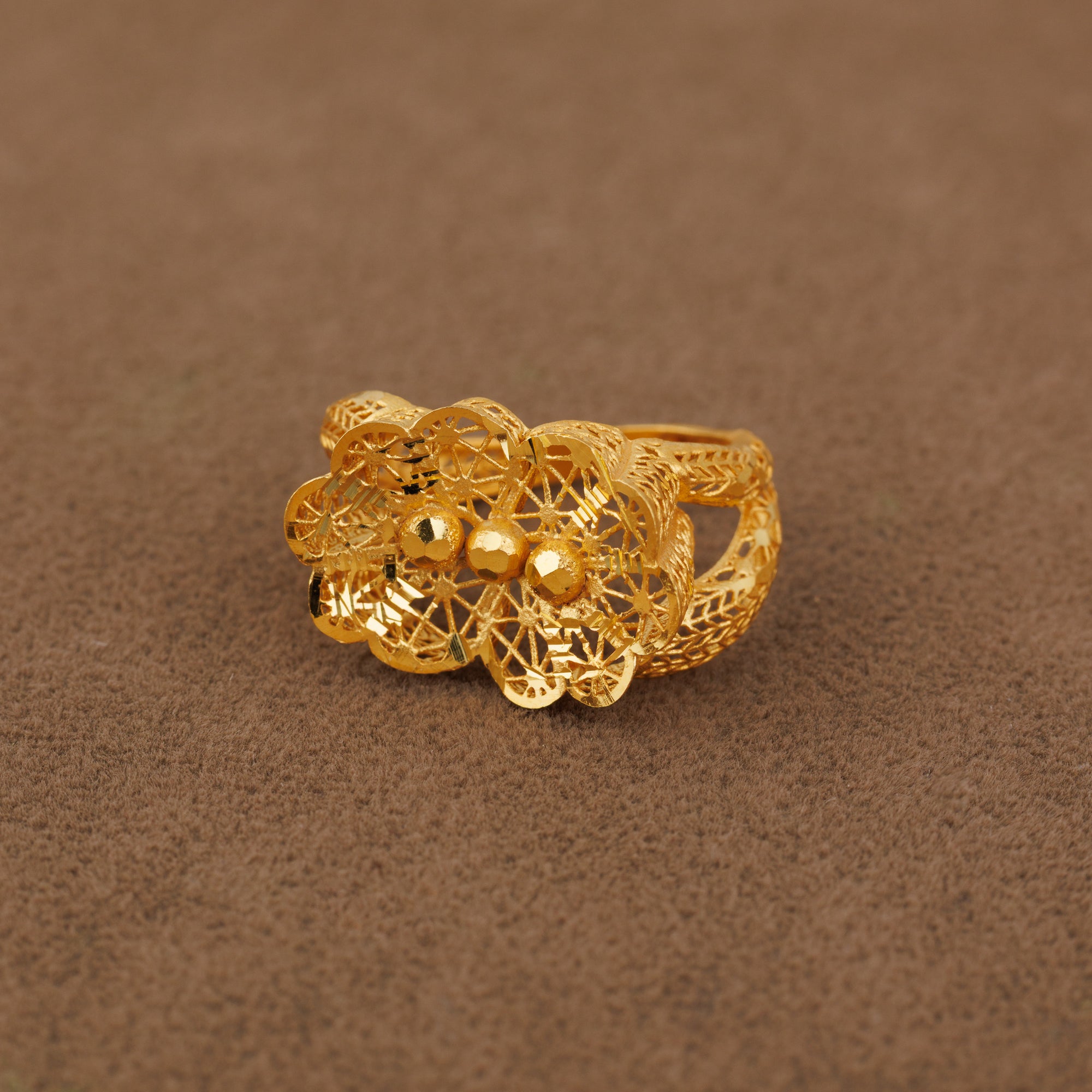 3D RP Rings (D241) - Silver 925 & Gold Plated
