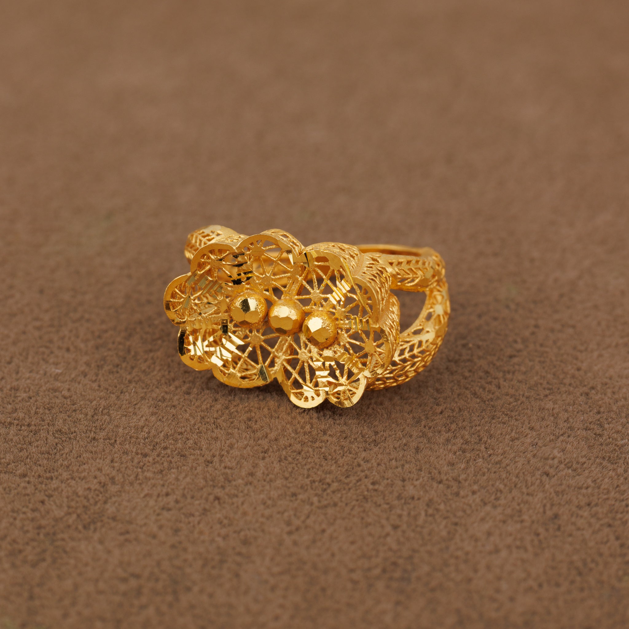 3D RP Rings (D241) - Silver 925 & Gold Plated
