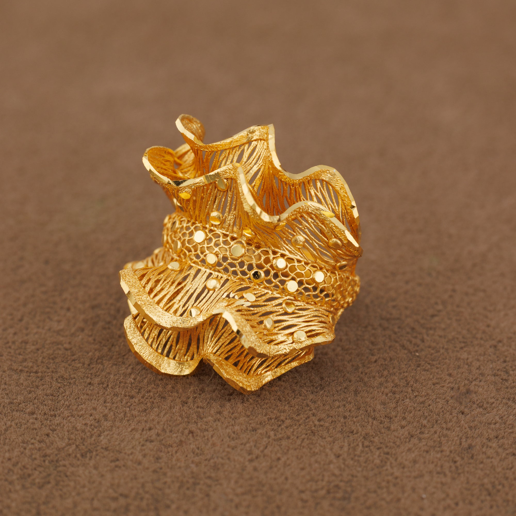 3D RP Rings (D240) - Silver 925 & Gold Plated