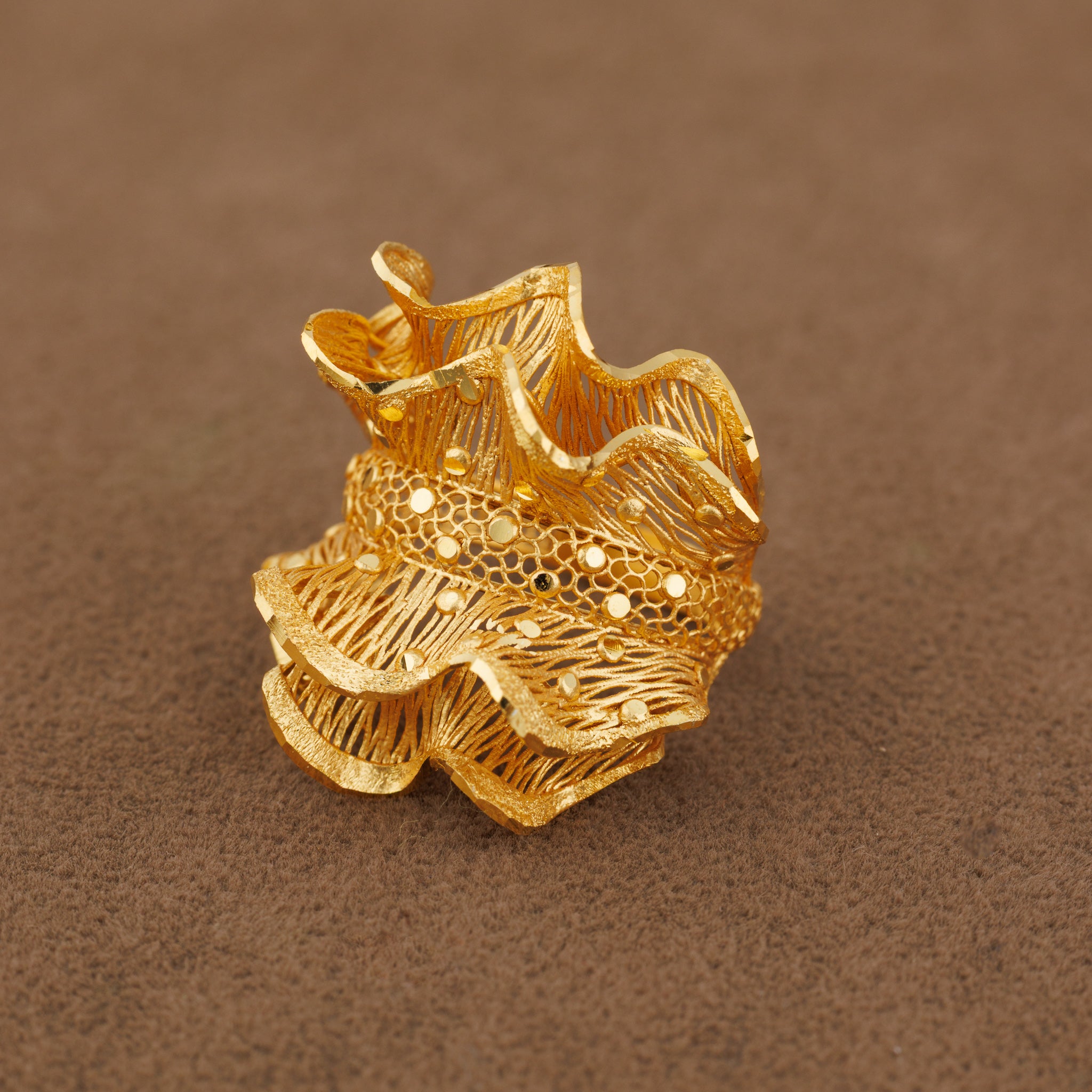 3D RP Rings (D240) - Silver 925 & Gold Plated