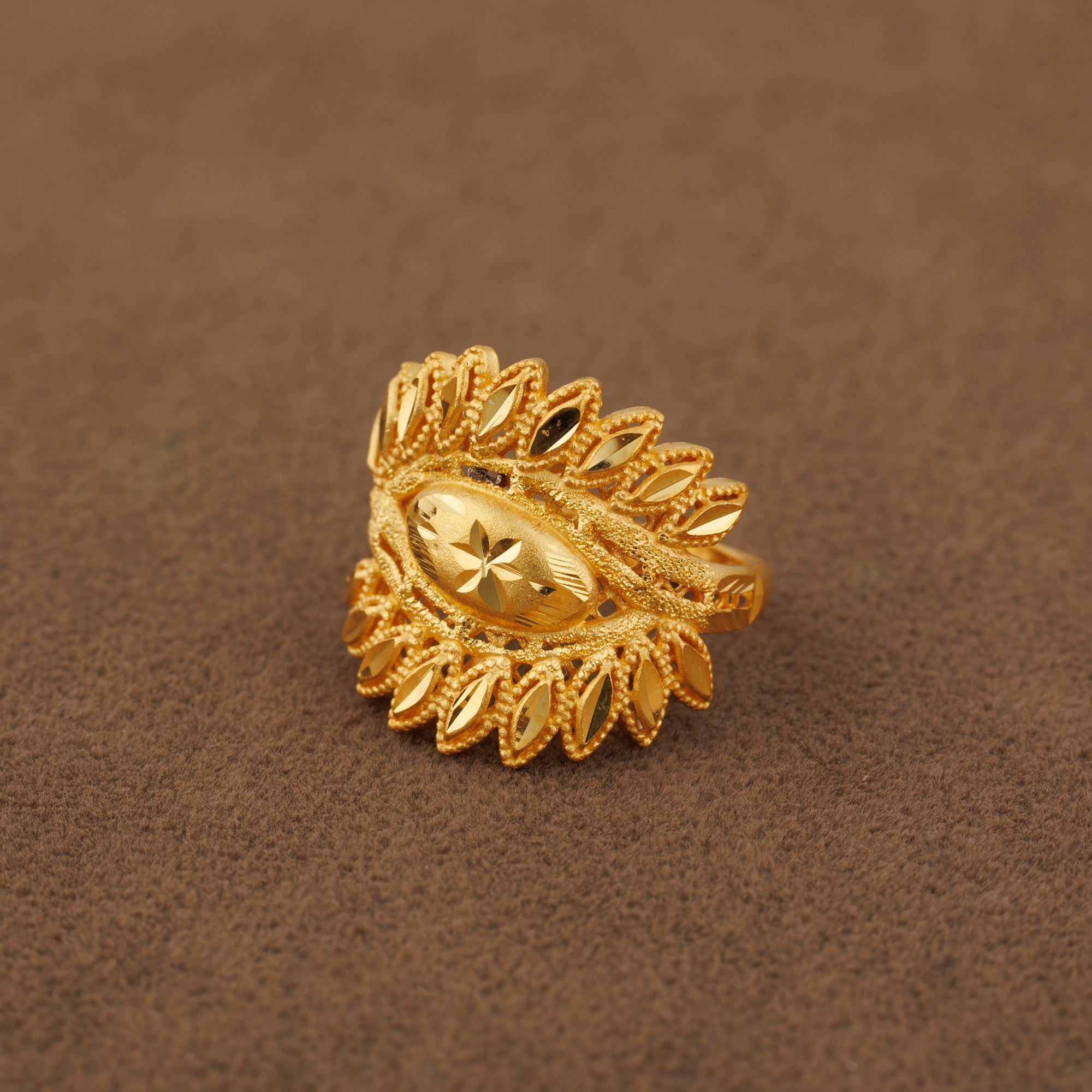 3D RP Rings (D251) - Silver 925 & Gold Plated