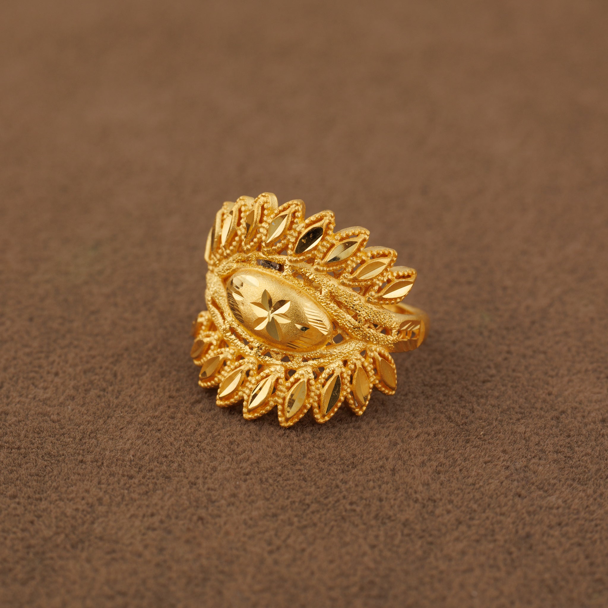3D RP Rings (D251) - Silver 925 & Gold Plated