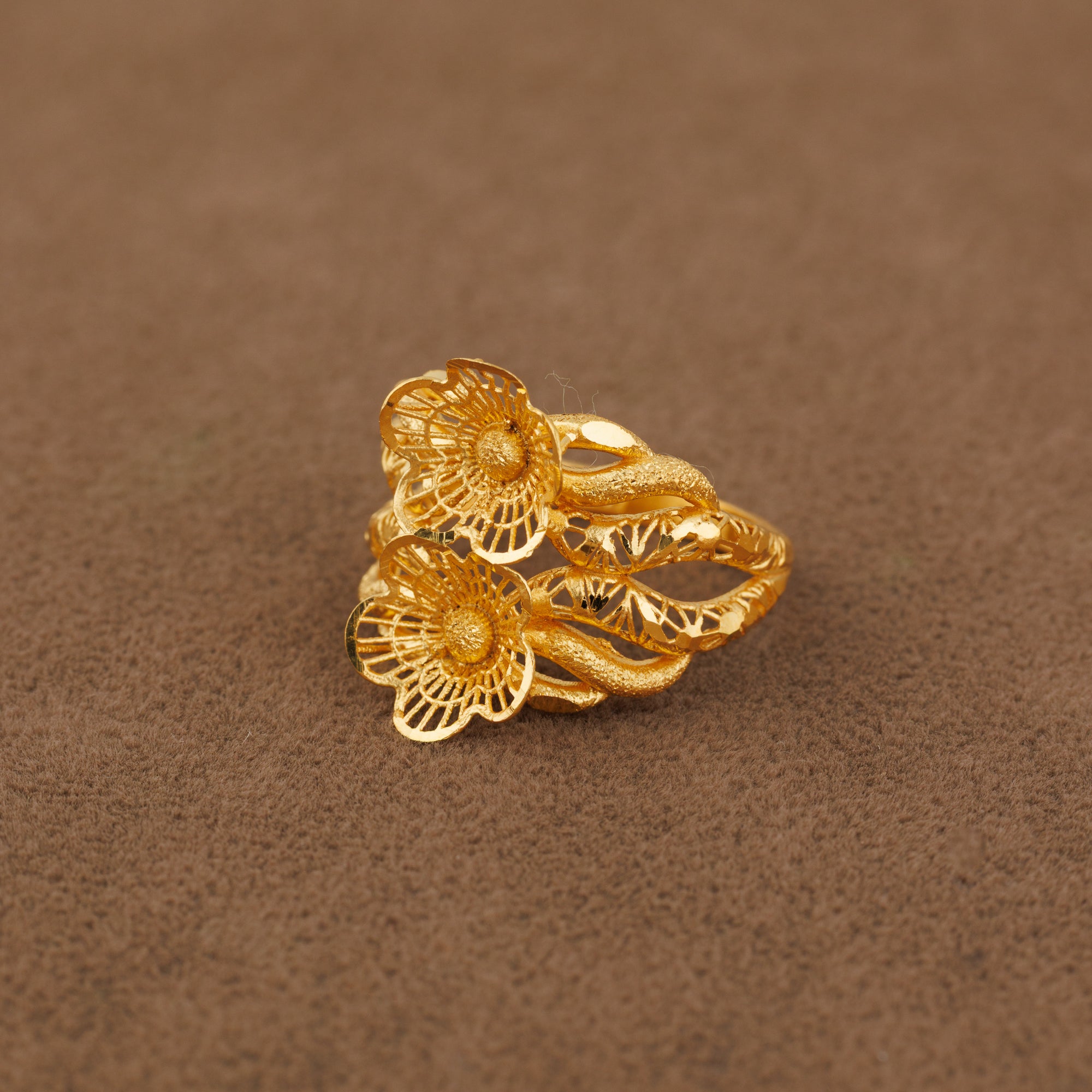 3D RP Rings (D23) - Silver 925 & Gold Plated