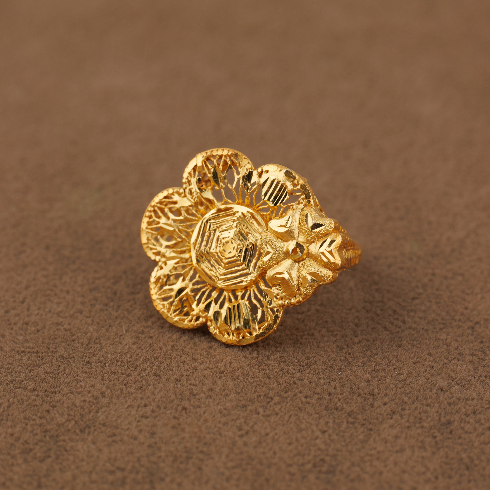 3D RP Rings (D205) - Silver 925 & Gold Plated