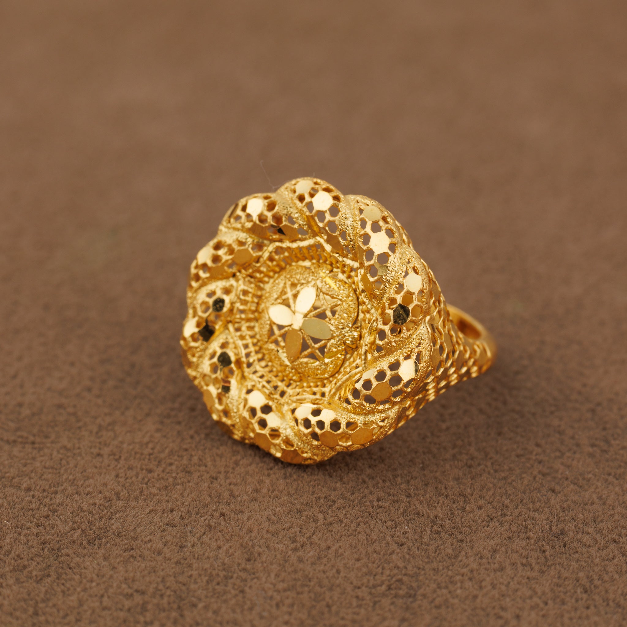 3D RP Rings (D126) - Silver 925 & Gold Plated