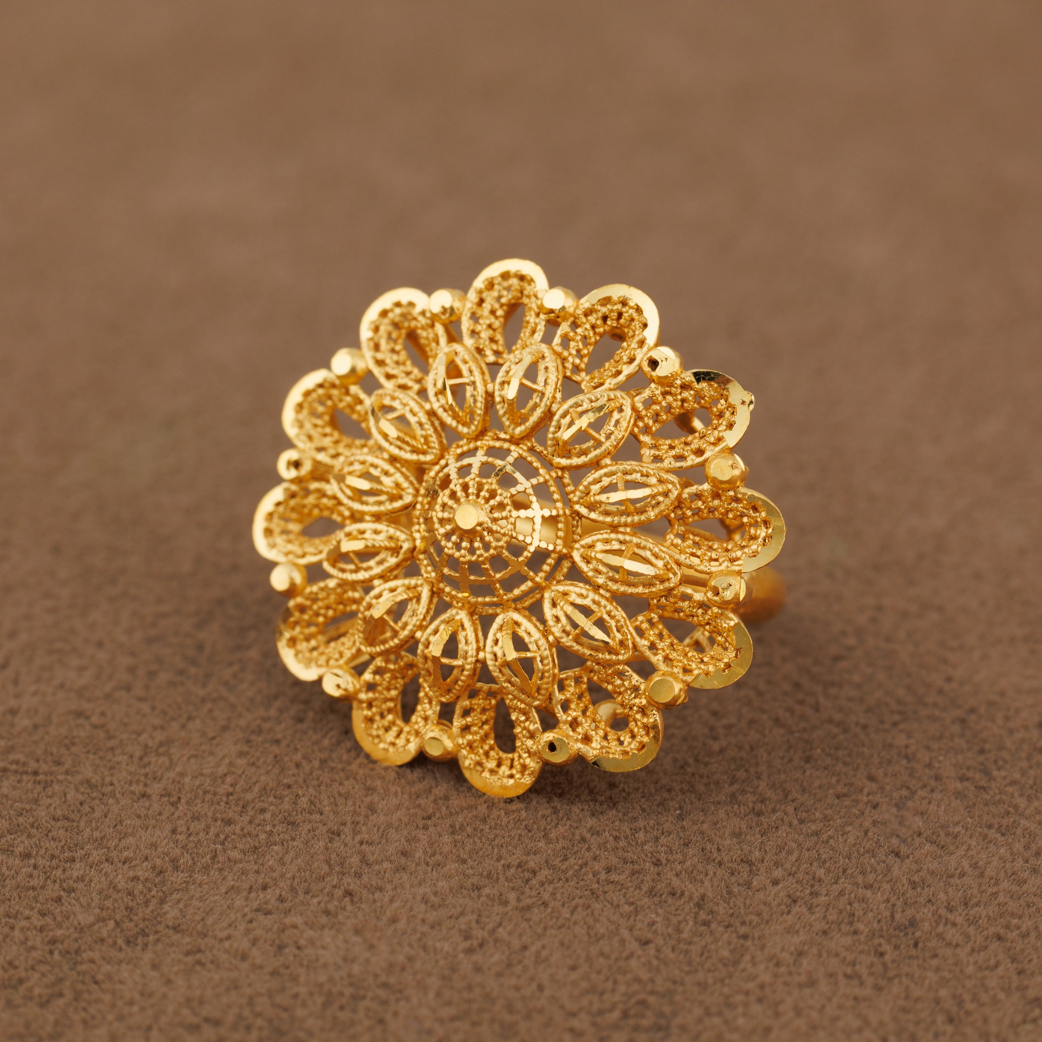 3D RP Rings (D155) - Silver 925 & Gold Plated