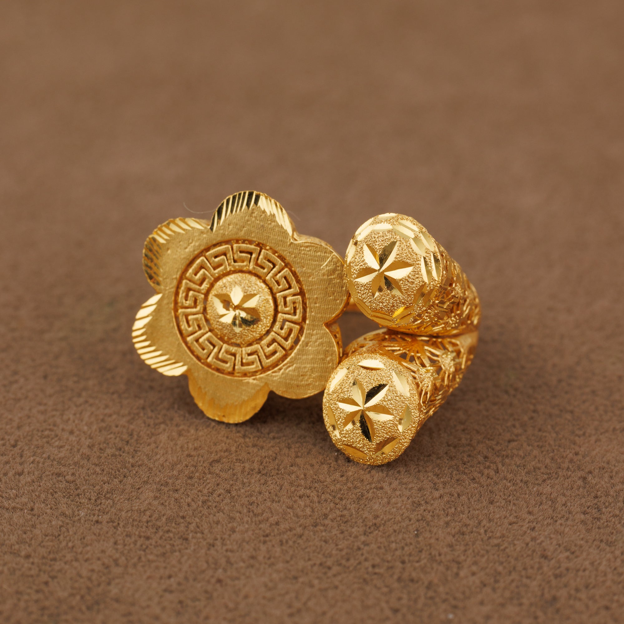 3D RP Rings (D23) - Silver 925 & Gold Plated