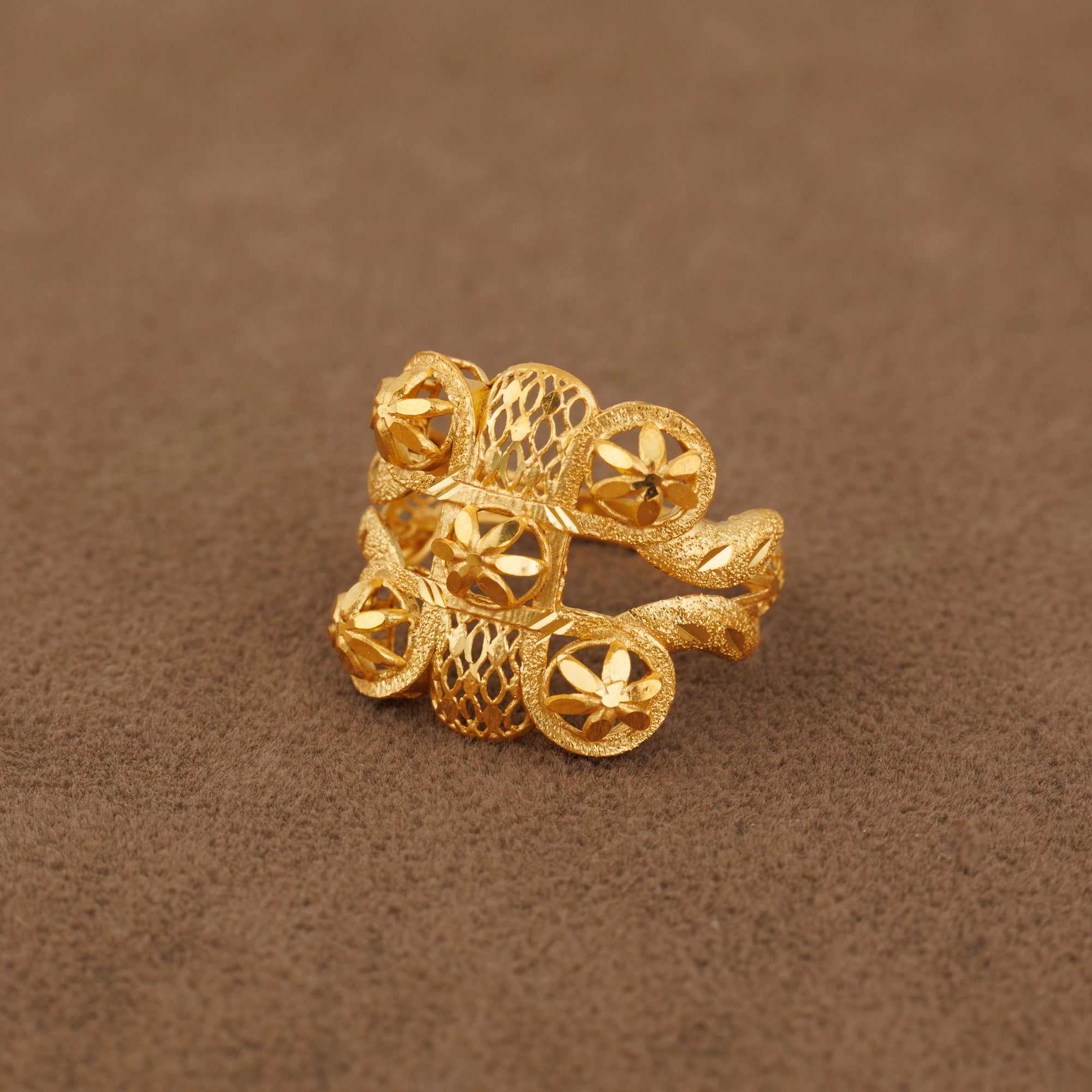 3D RP Rings (D260) - Silver 925 & Gold Plated