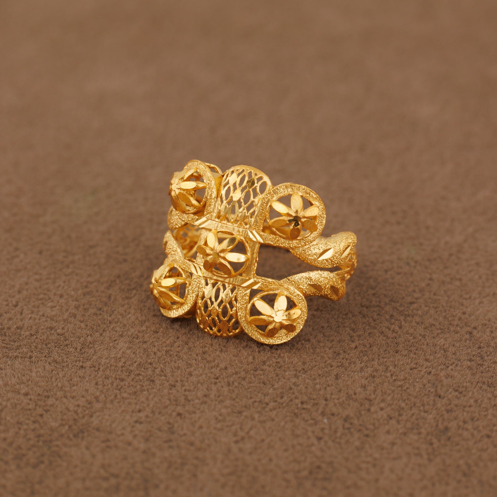 3D RP Rings (D260) - Silver 925 & Gold Plated