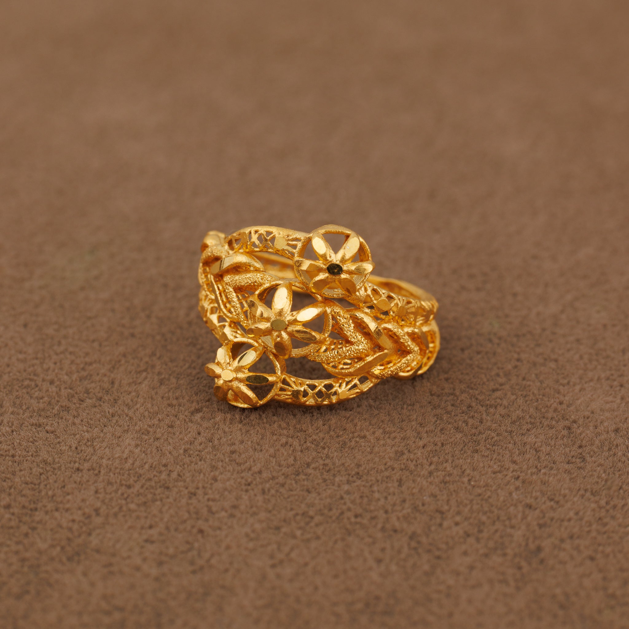 3D RP Rings (D23) - Silver 925 & Gold Plated