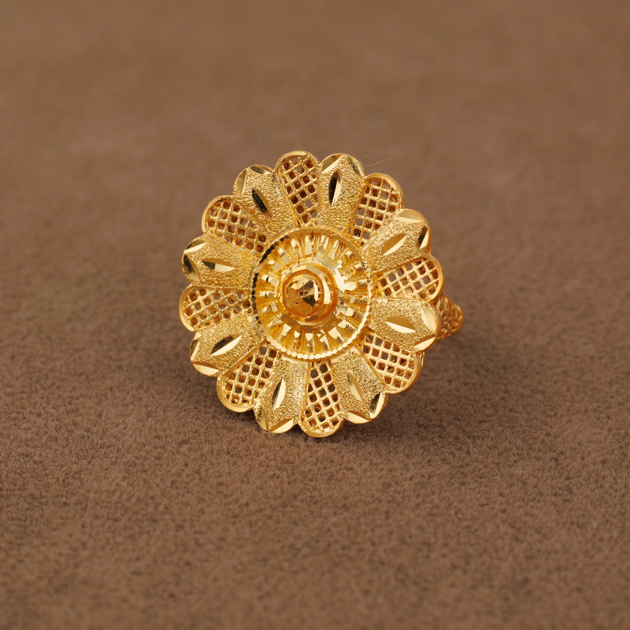 3D RP Rings (D278) - Silver 925 & Gold Plated