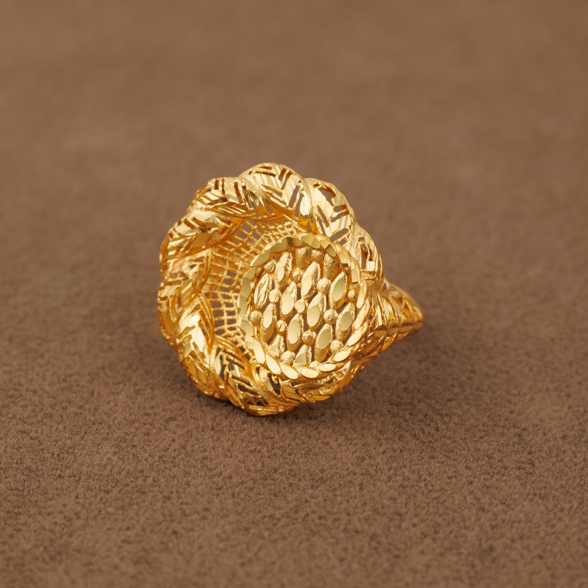 3D RP Rings (D284) - Silver 925 & Gold Plated