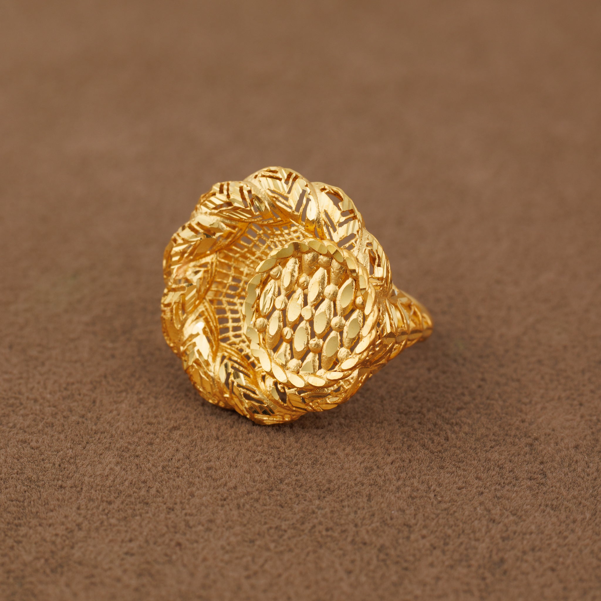 3D RP Rings (D284) - Silver 925 & Gold Plated