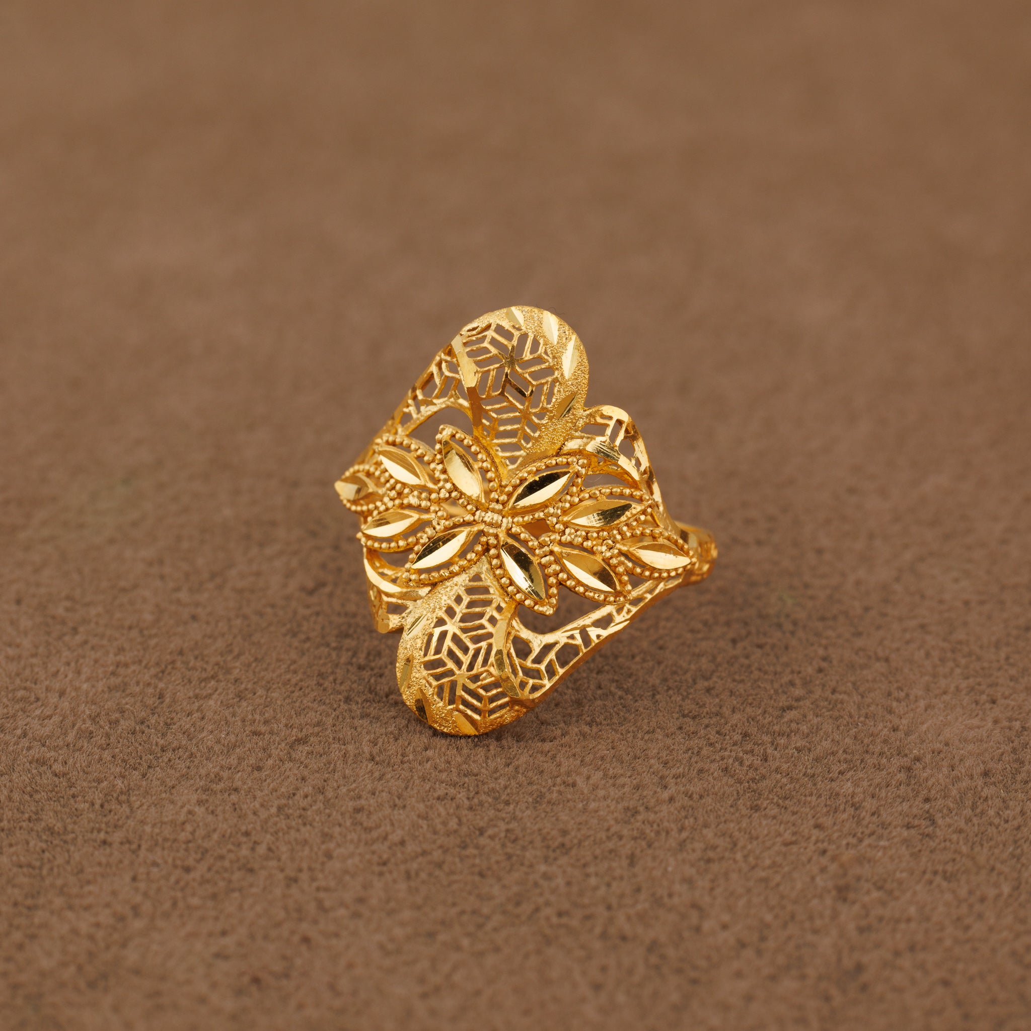 3D RP Rings (D77) - Silver 925 & Gold Plated