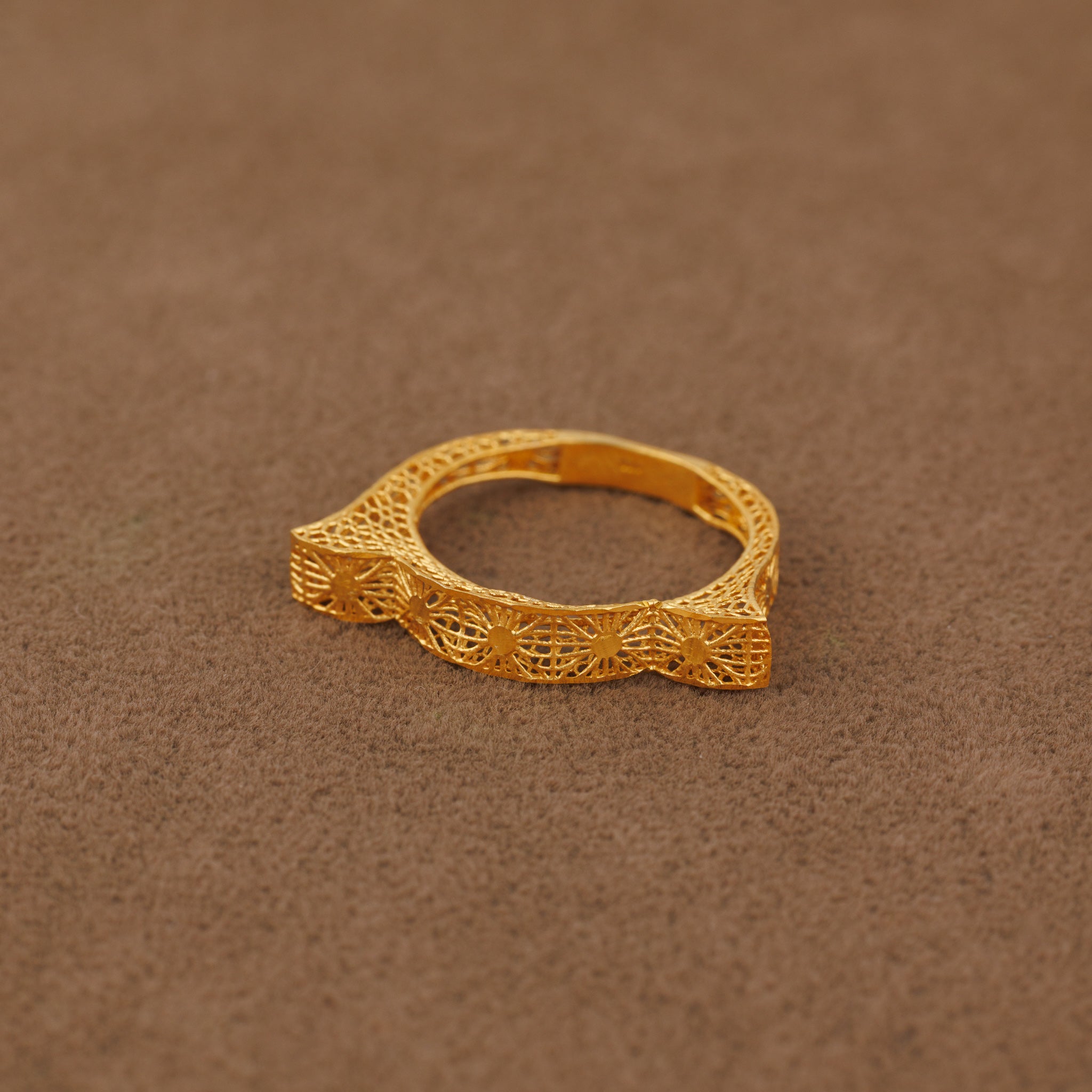 3D RP Rings (D280) - Silver 925 & Gold Plated
