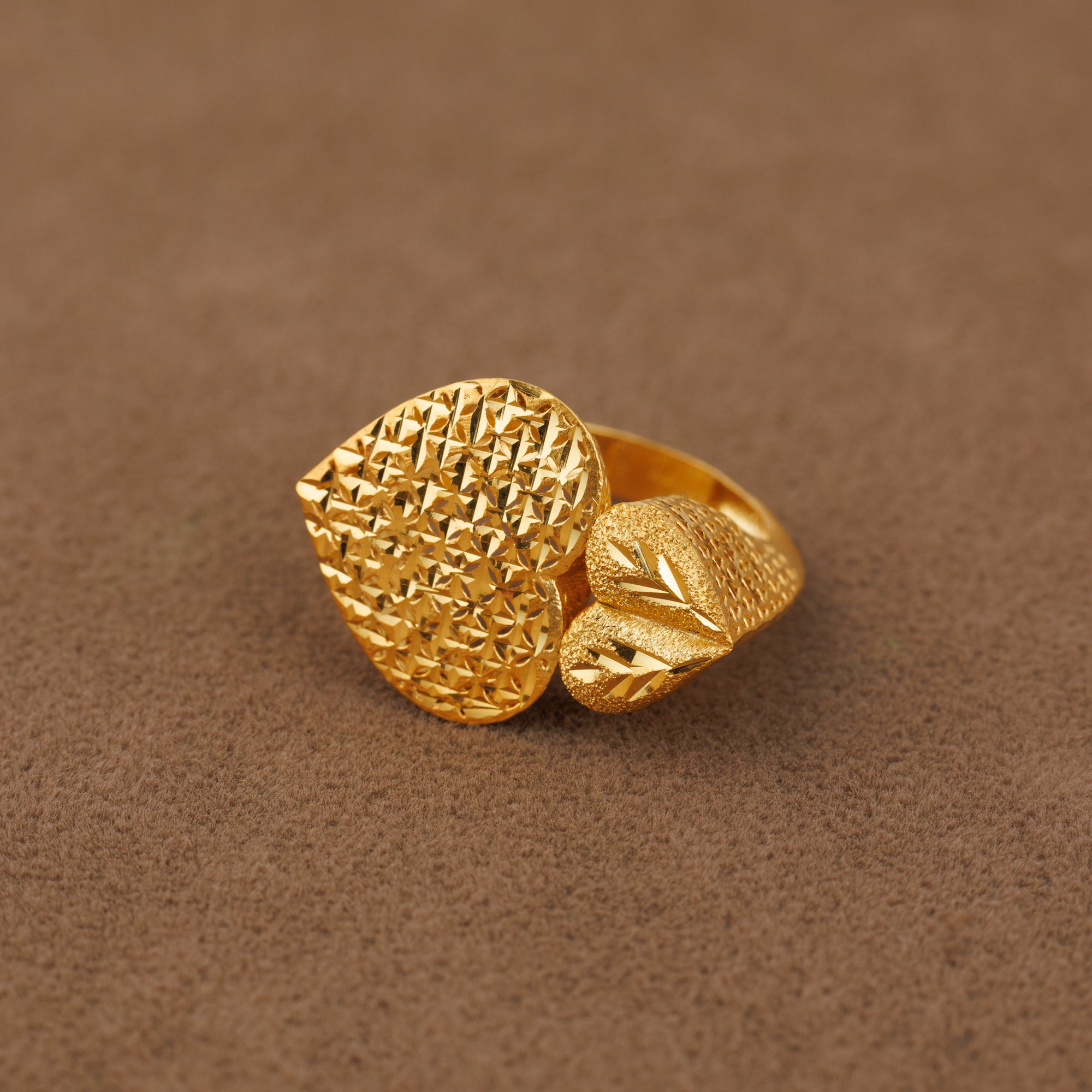 3D RP Rings (D263) - Silver 925 & Gold Plated