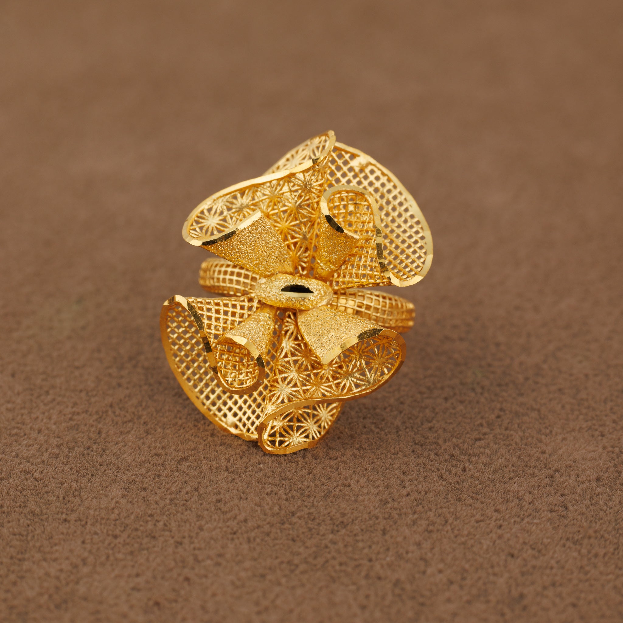 3D RP Rings (D23) - Silver 925 & Gold Plated