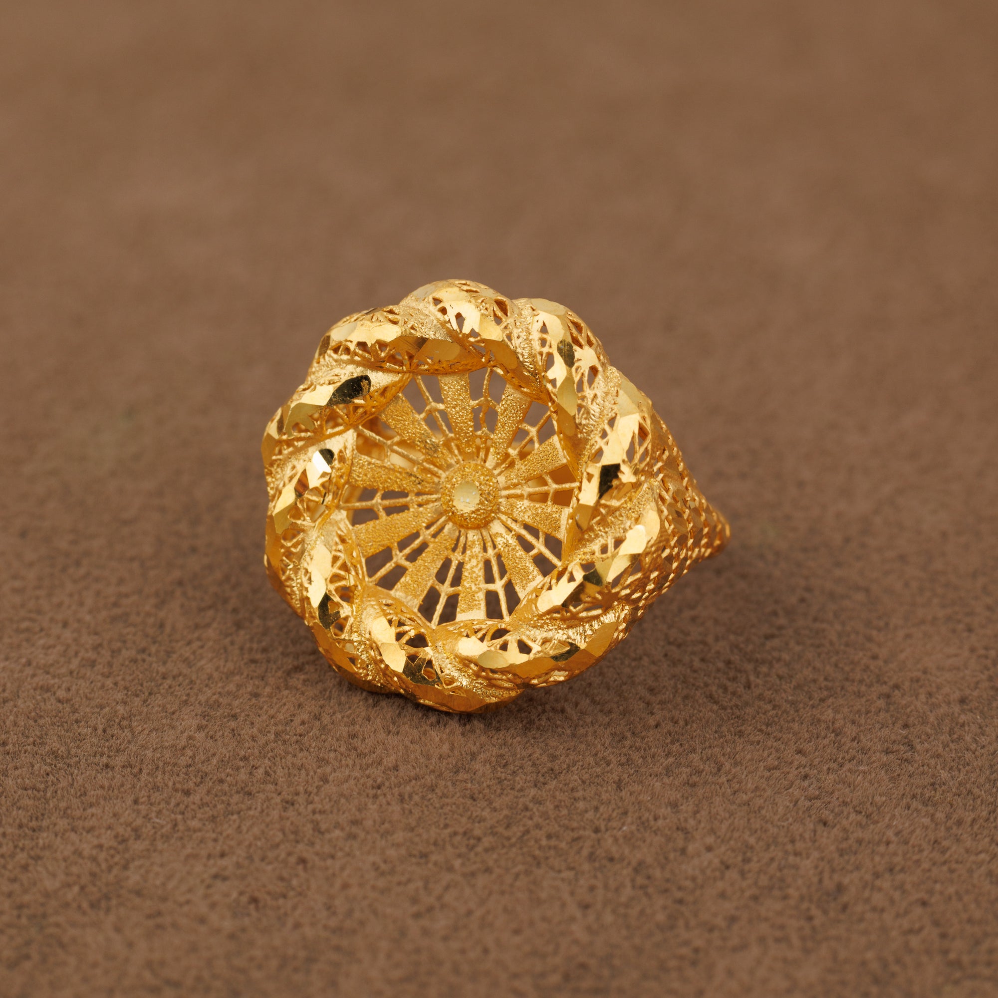3D RP Rings (D269) - Silver 925 & Gold Plated