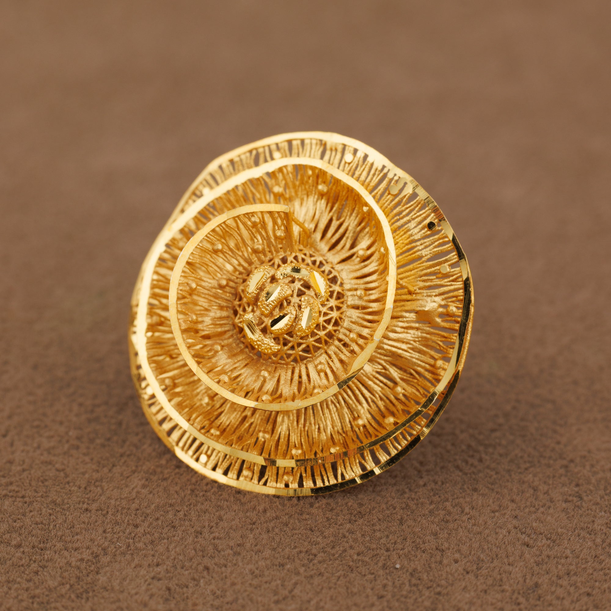 3D RP Rings (D23) - Silver 925 & Gold Plated
