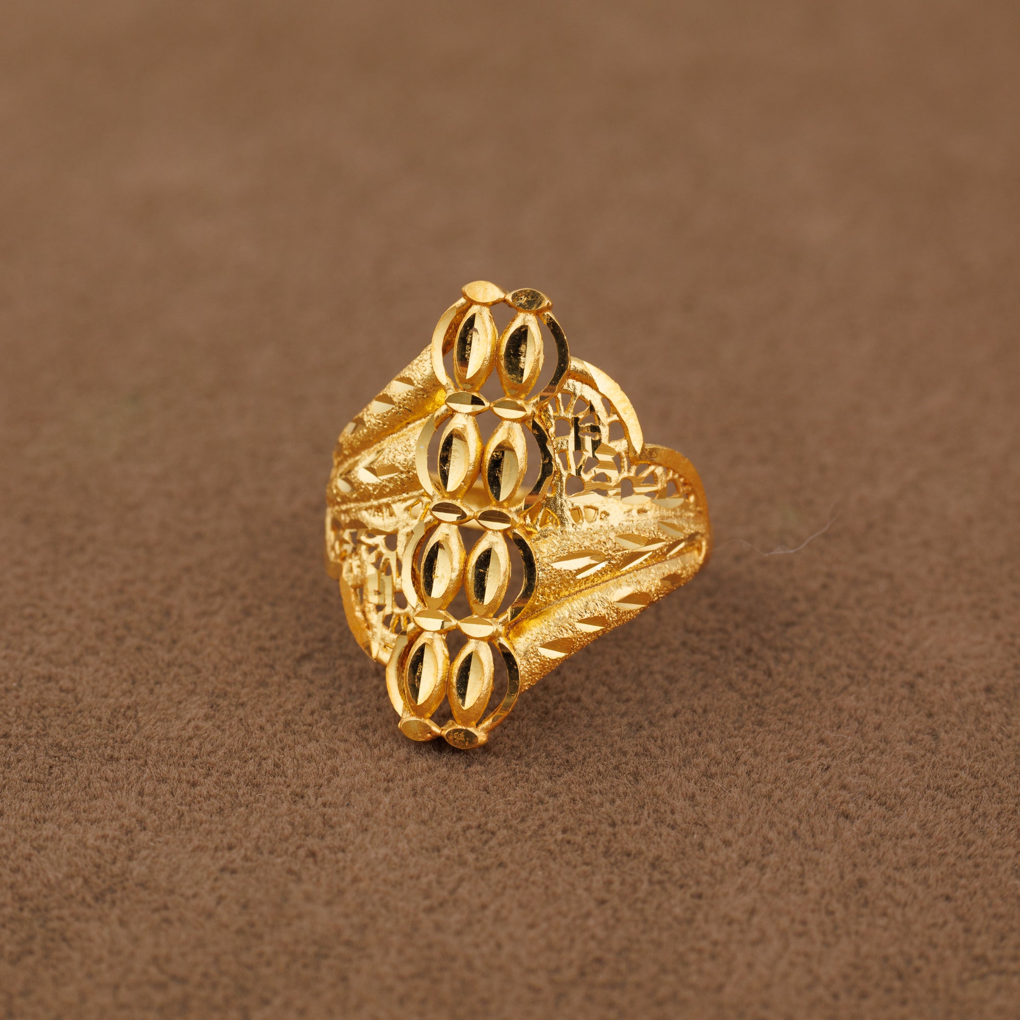 3D RP Rings (D248) - Silver 925 & Gold Plated