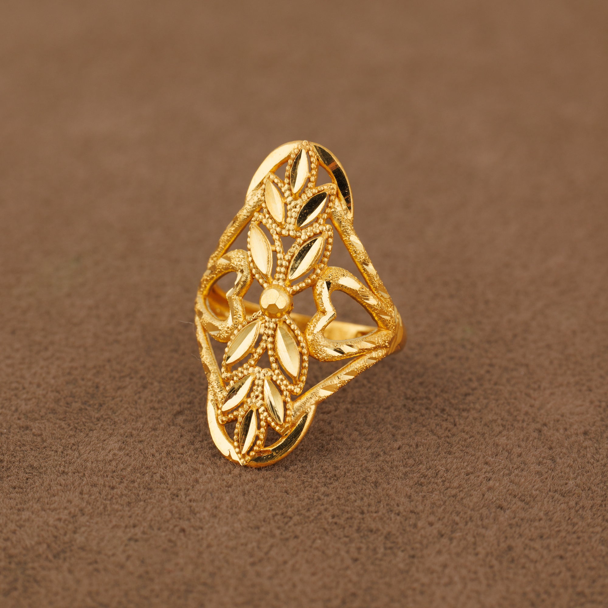 3D RP Rings (D221) - Silver 925 & Gold Plated
