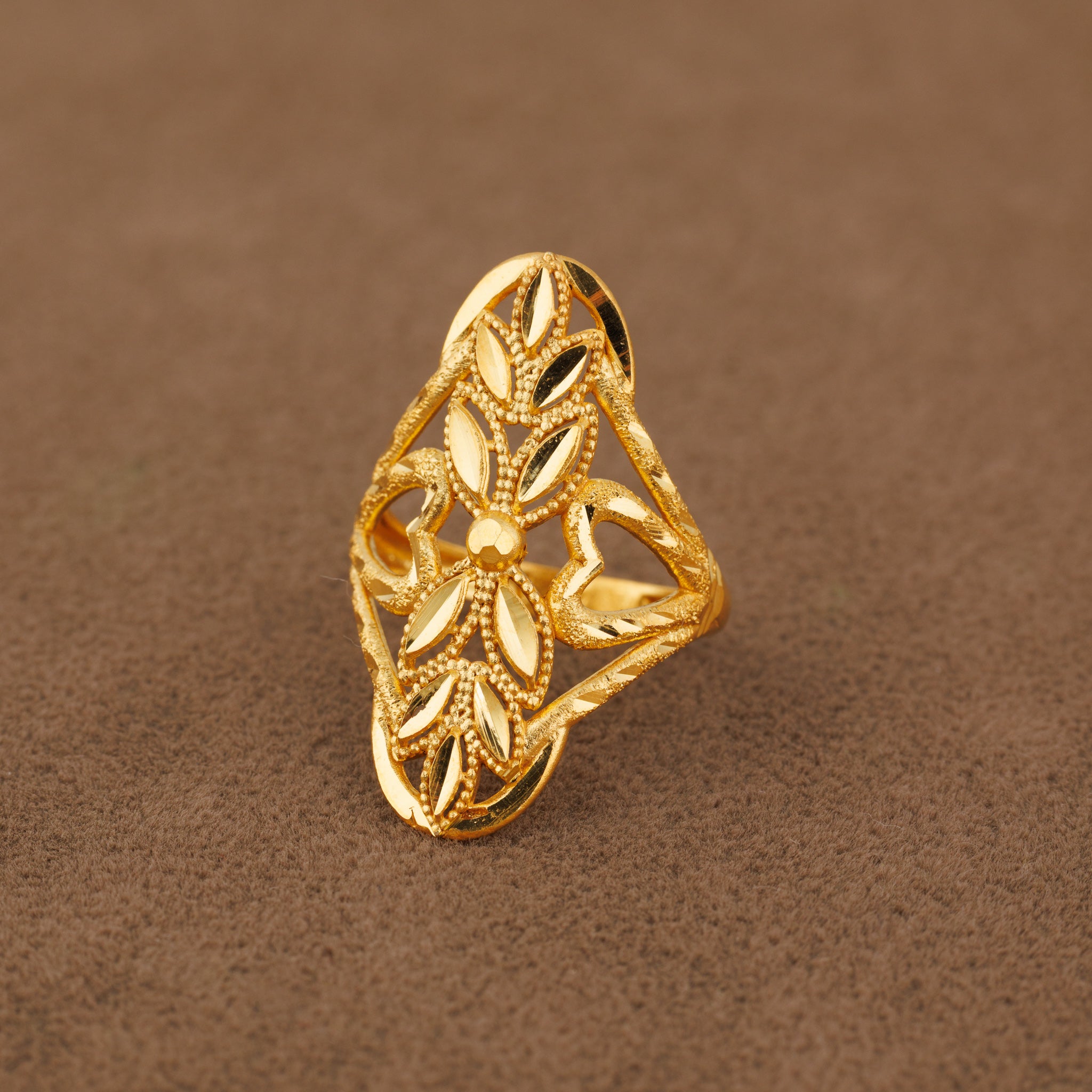 3D RP Rings (D221) - Silver 925 & Gold Plated