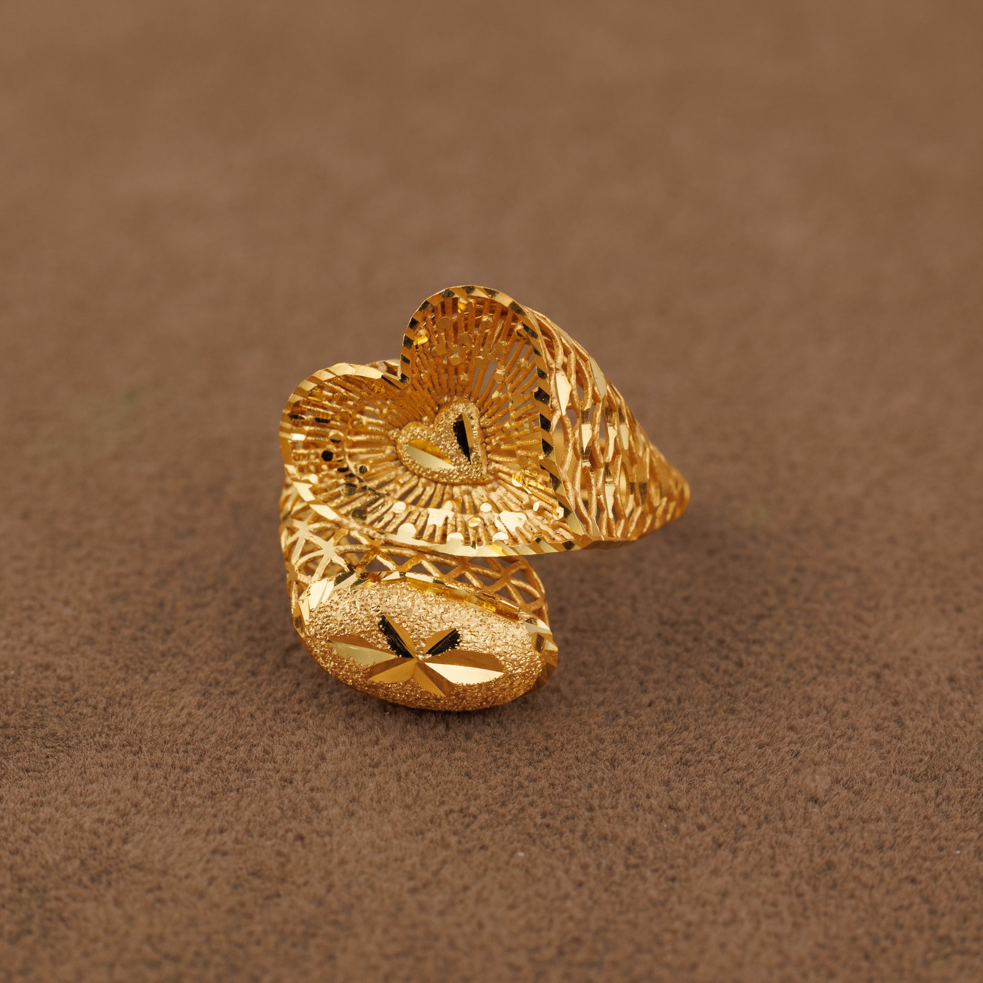 3D RP Rings (D199) - Silver 925 & Gold Plated