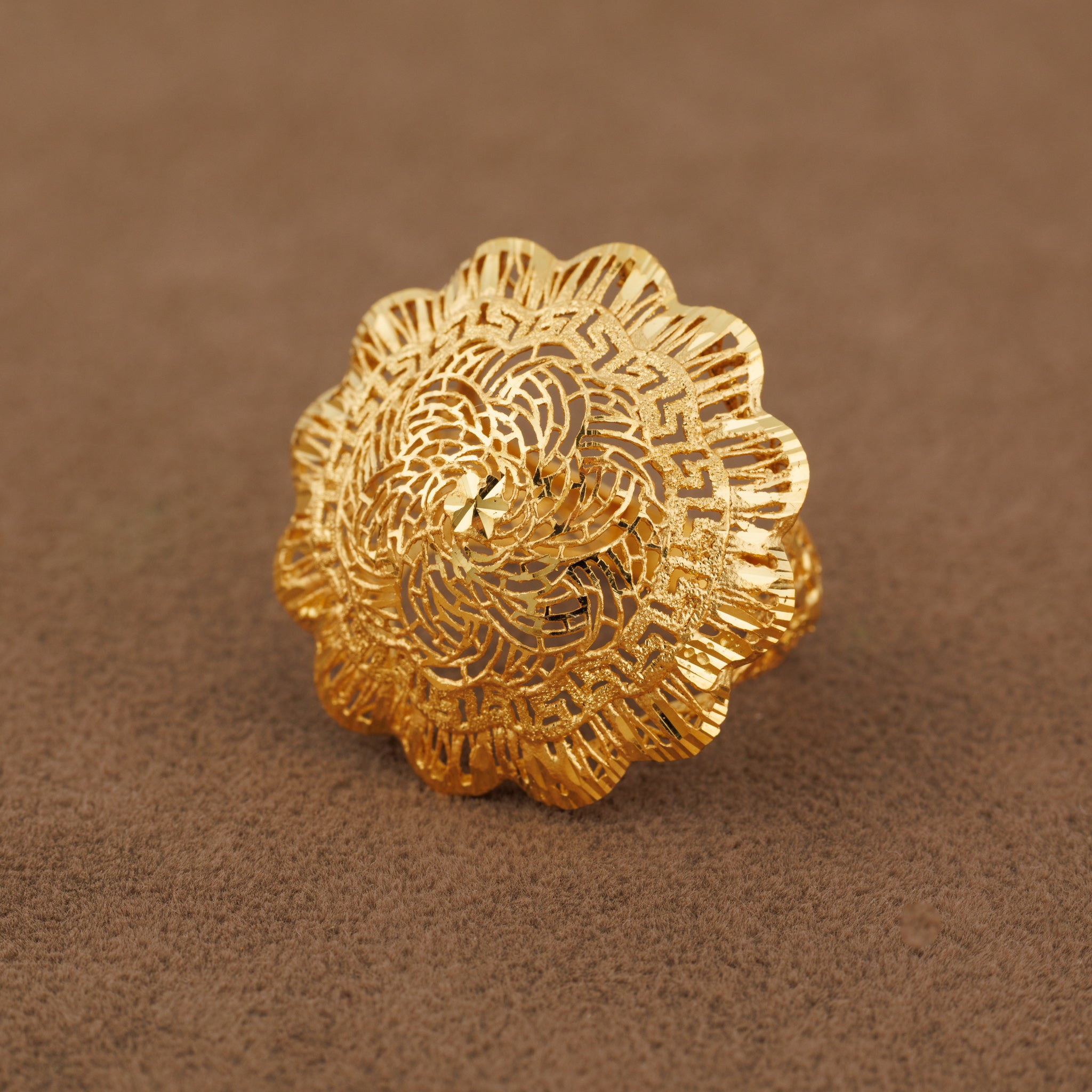 3D RP Rings (D23) - Silver 925 & Gold Plated