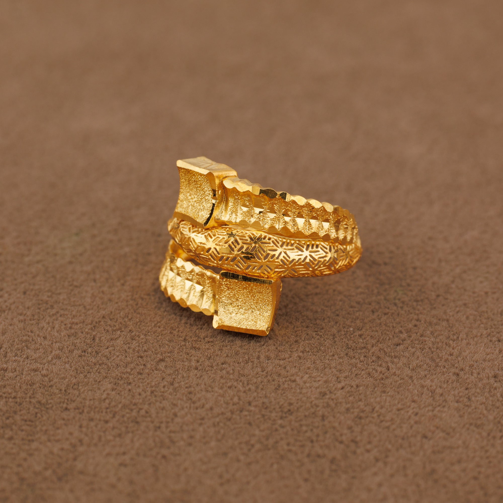 3D RP Rings (D23) - Silver 925 & Gold Plated