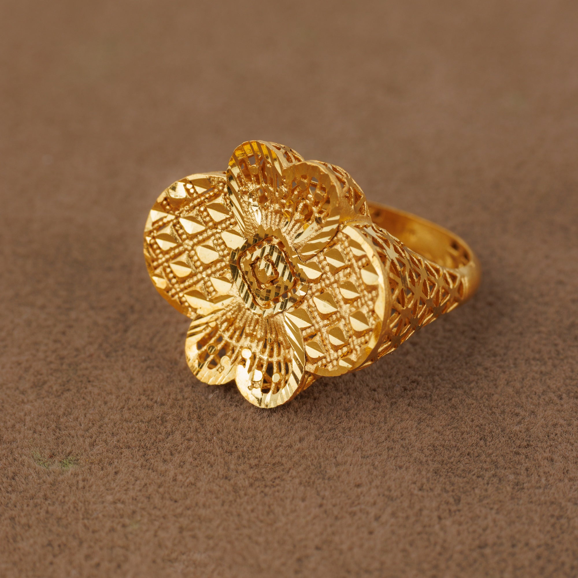 3D RP Rings (D298) - Silver 925 & Gold Plated