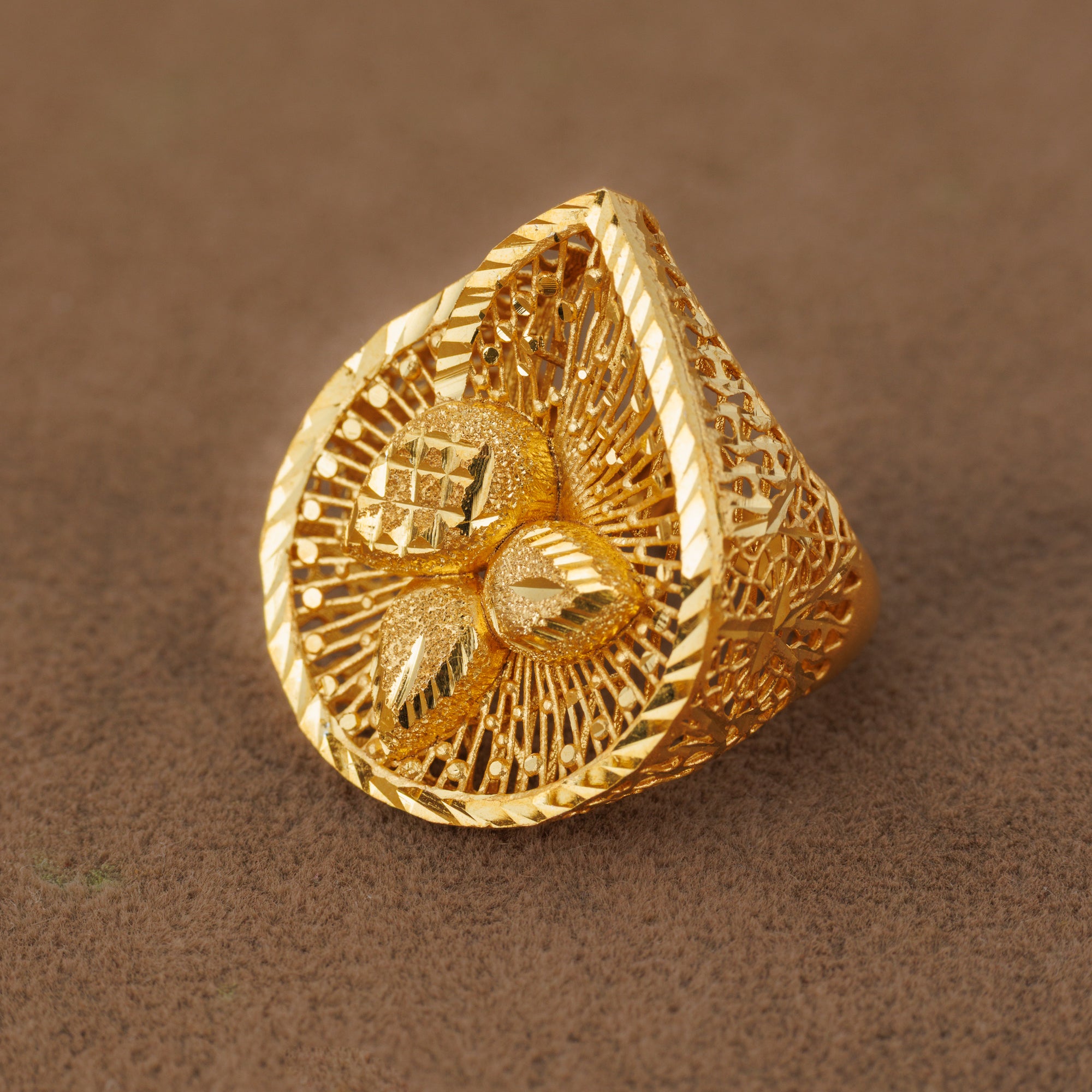 3D RP Rings (D23) - Silver 925 & Gold Plated