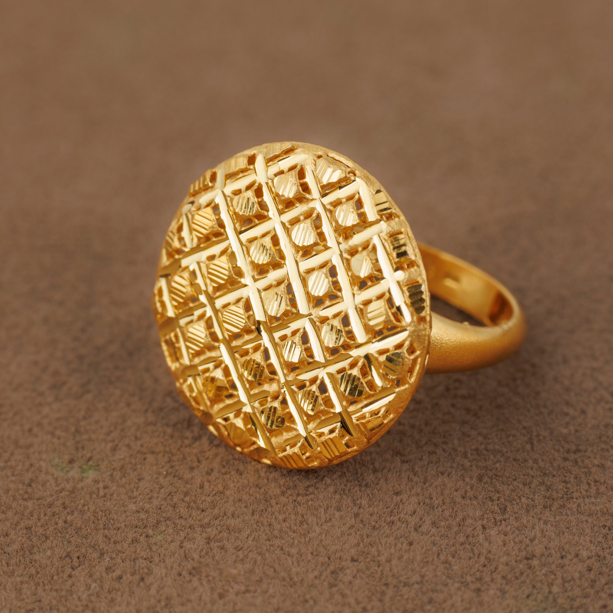 3D RP Rings (D295) - Silver 925 & Gold Plated