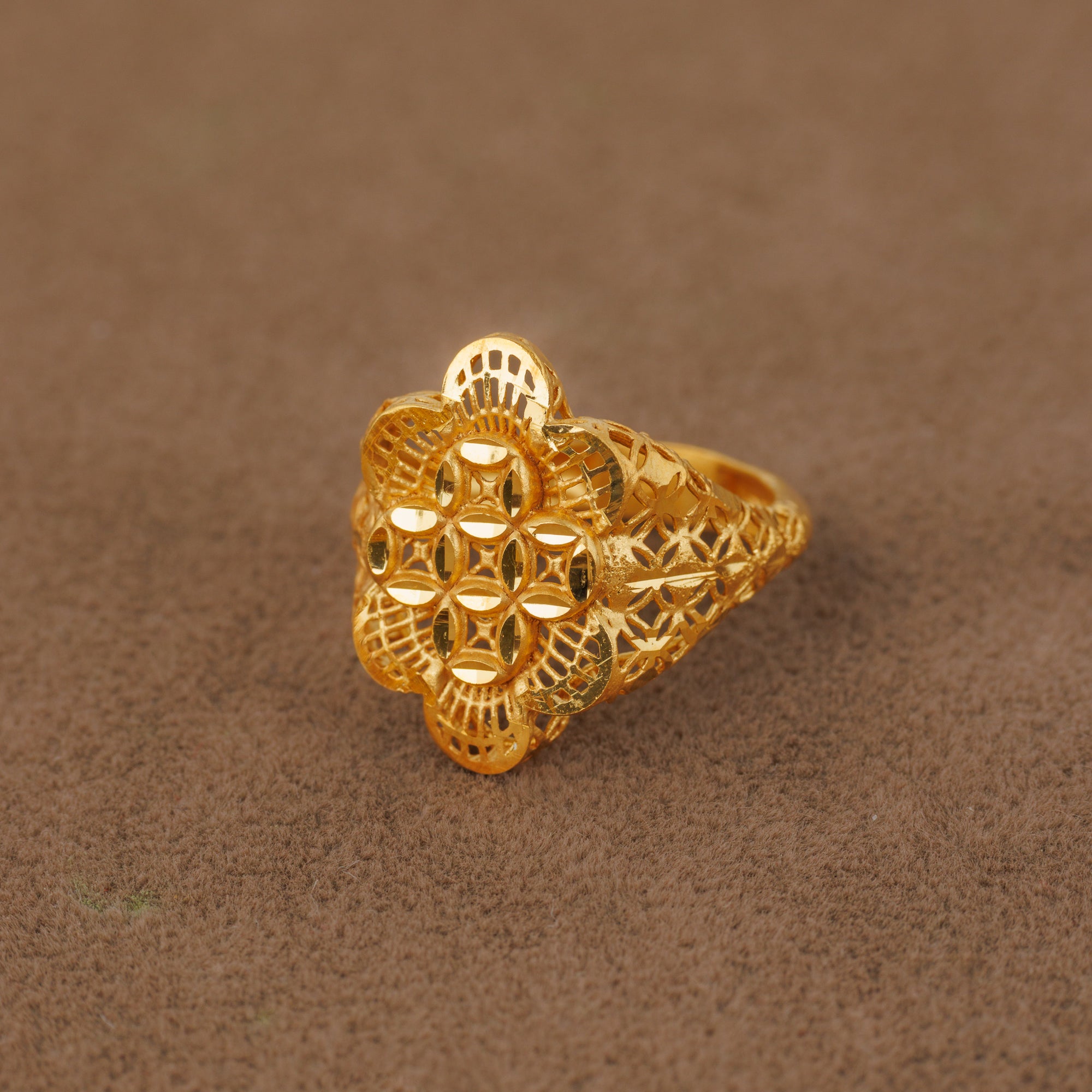 3D RP Rings (D23) - Silver 925 & Gold Plated