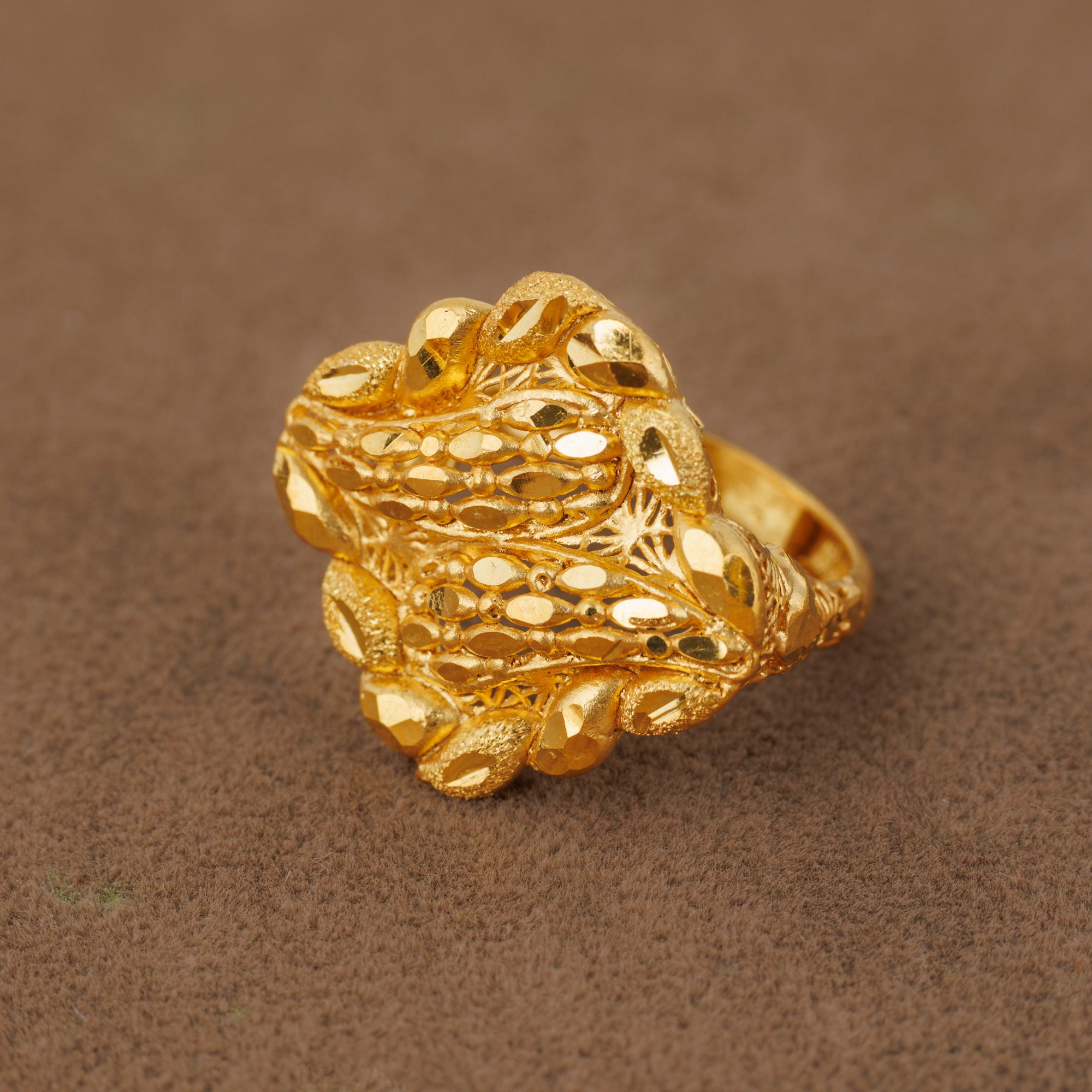 3D RP Rings (D23) - Silver 925 & Gold Plated