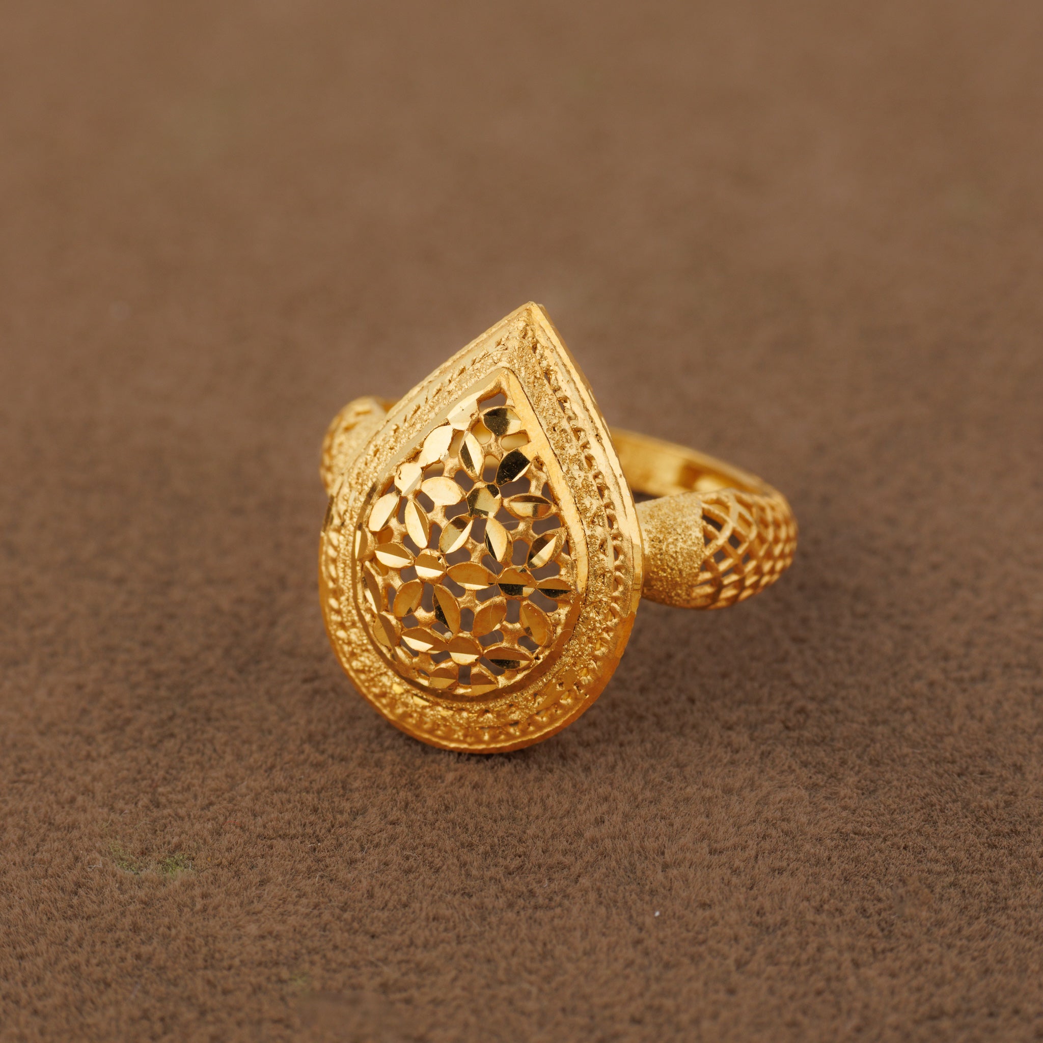 3D RP Rings (D303) - Silver 925 & Gold Plated