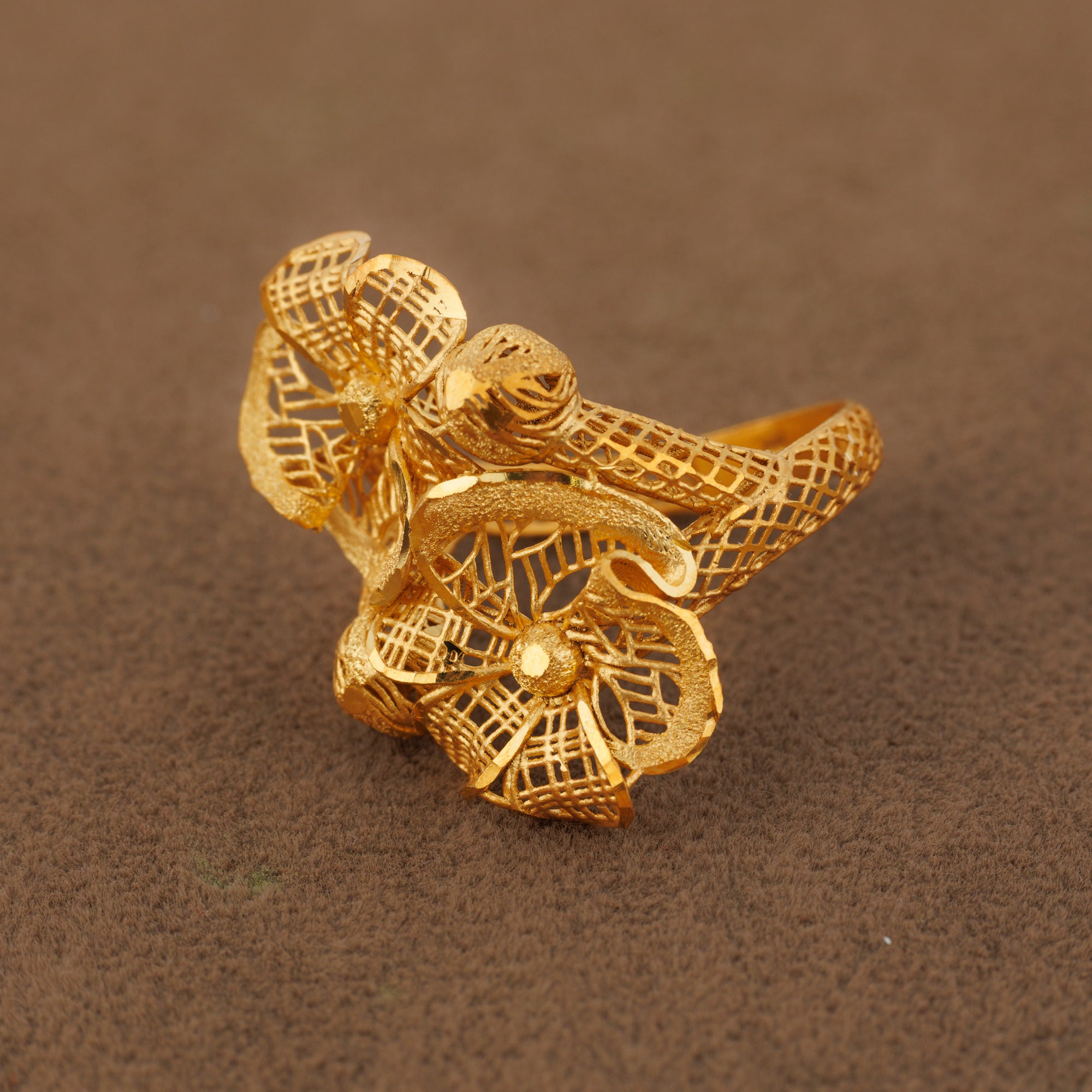 3D RP Rings (D285) - Silver 925 & Gold Plated