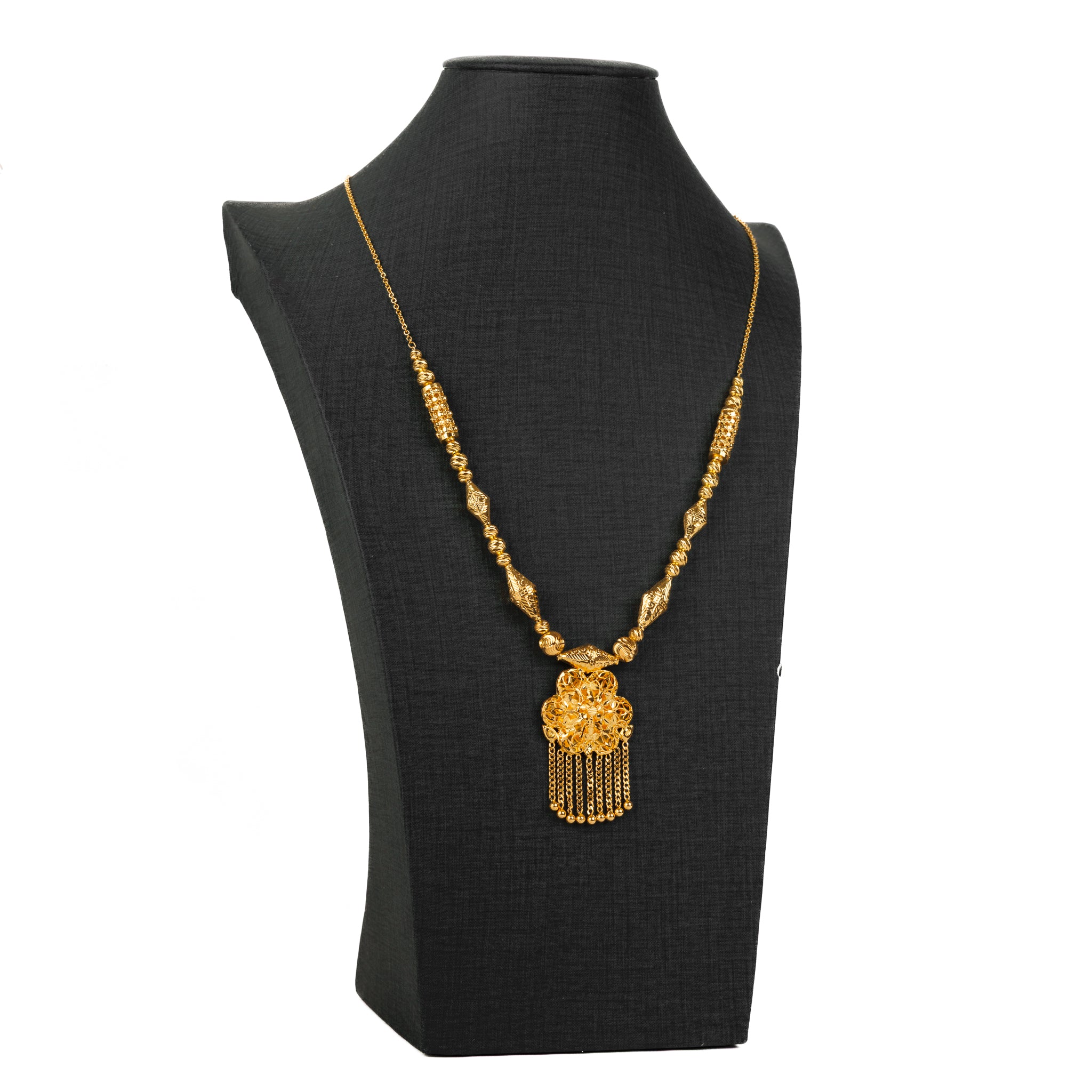 Adult Casting Mala (D14)- Silver 925 & Gold Plated