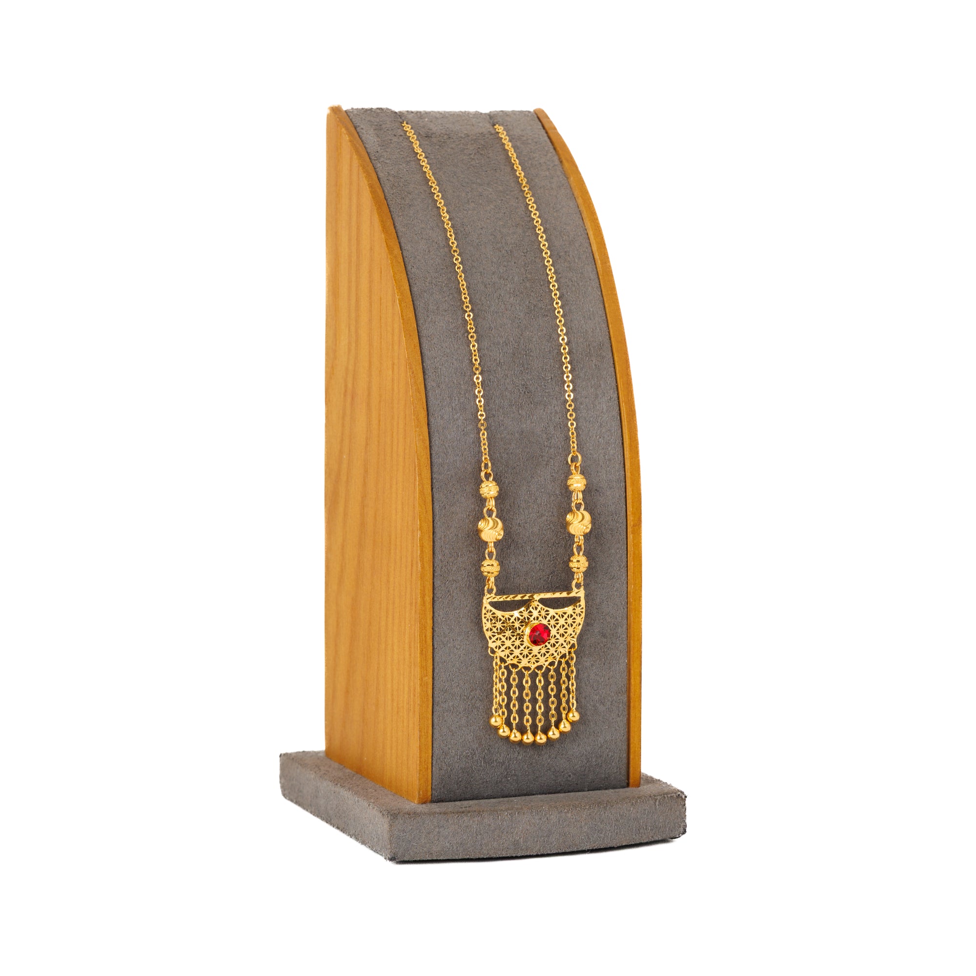 Kid's Moon Mala (Stone) D4 - Silver 925 & Gold Plated