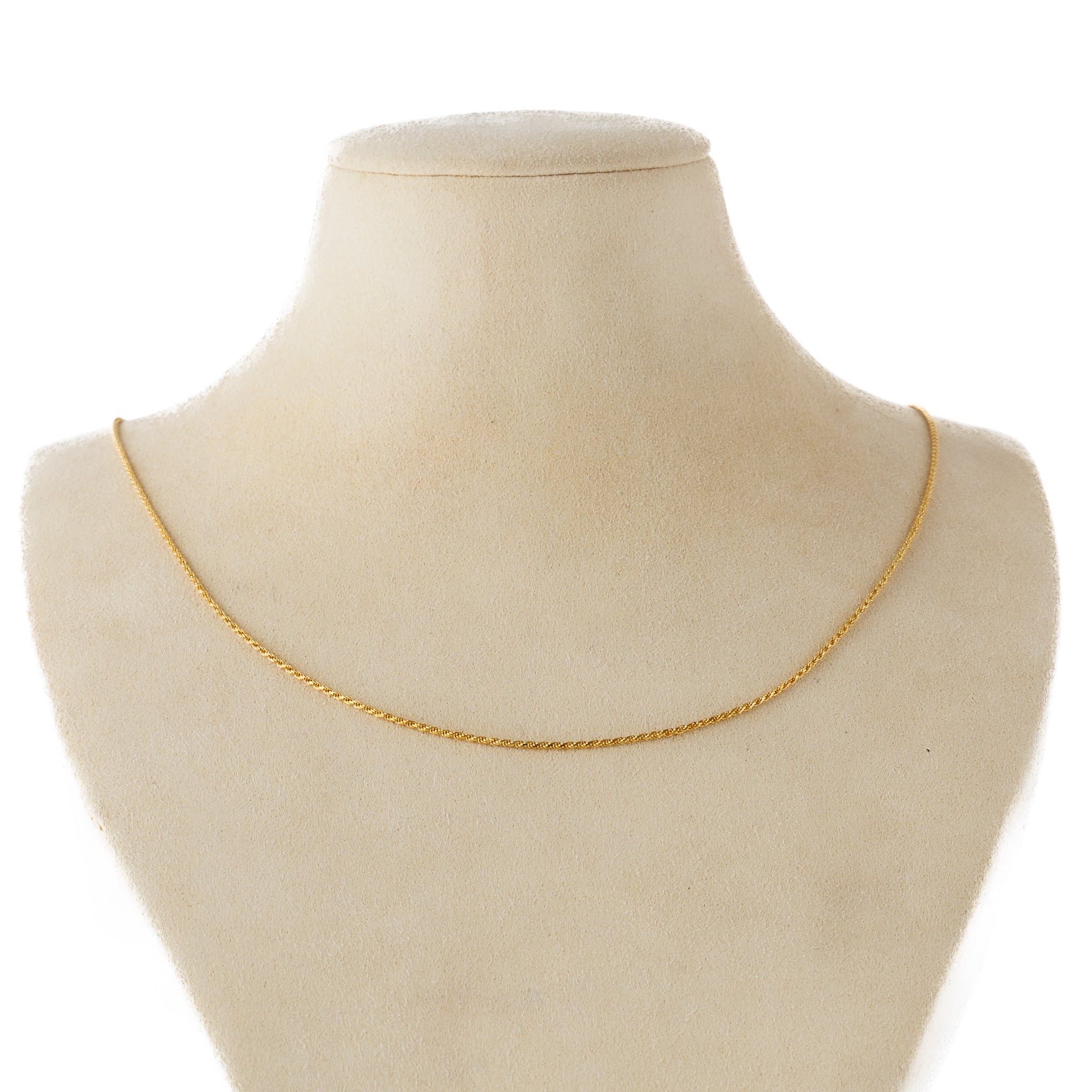 Rope Chain (D2) - Silver 925 & Gold Plated
