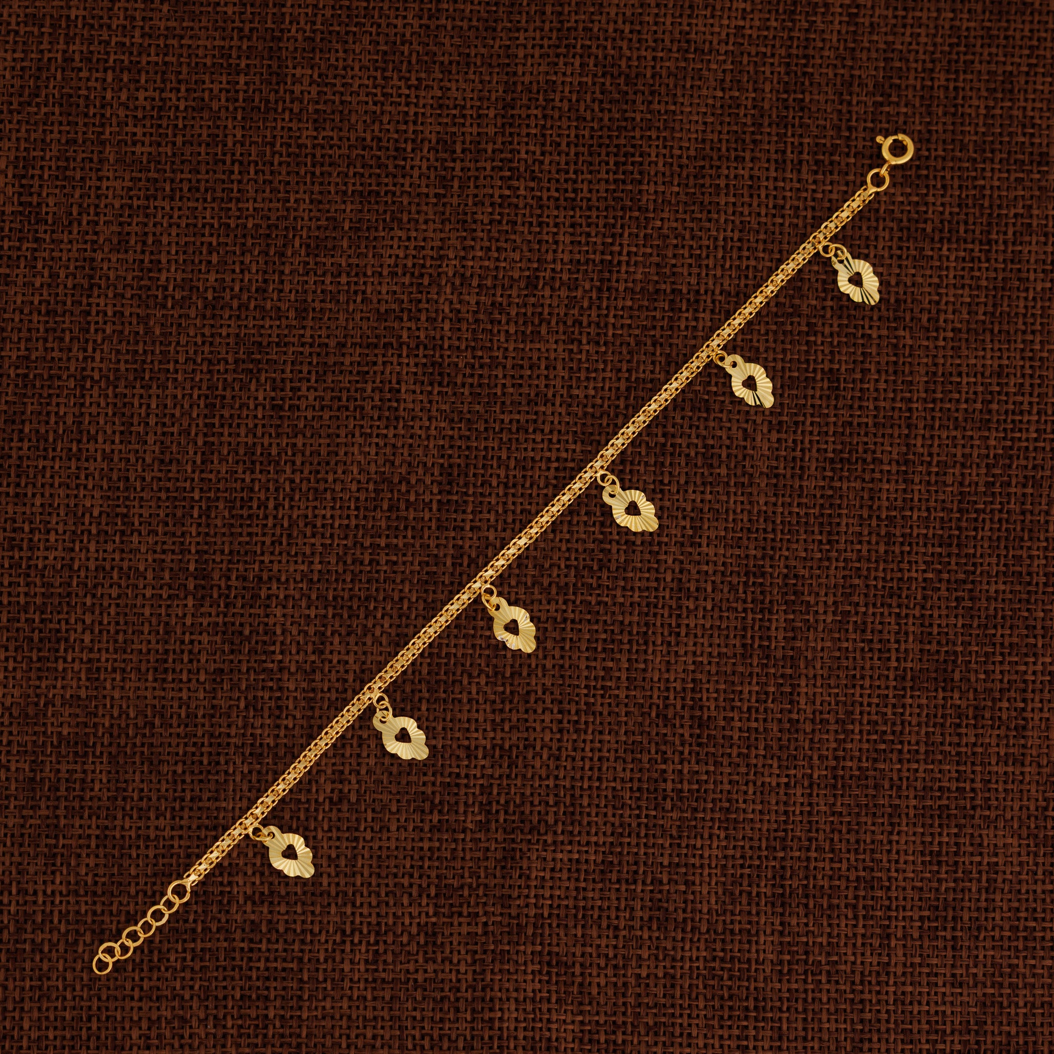 Charm Bracelet (D29) - Silver 925 & Gold Plated